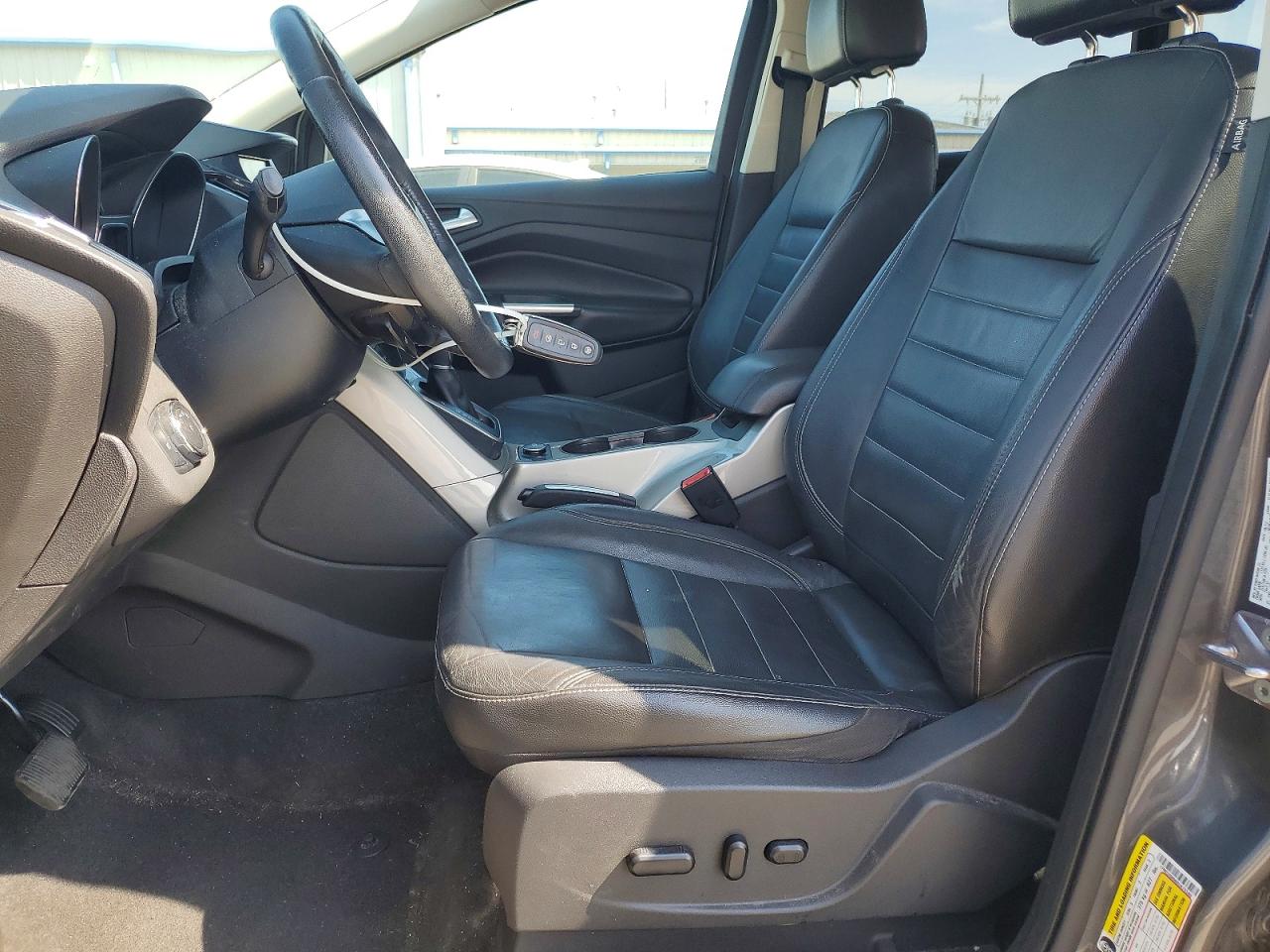 2013 Ford Escape Sel Gray vin: 1FMCU0H96DUA70360