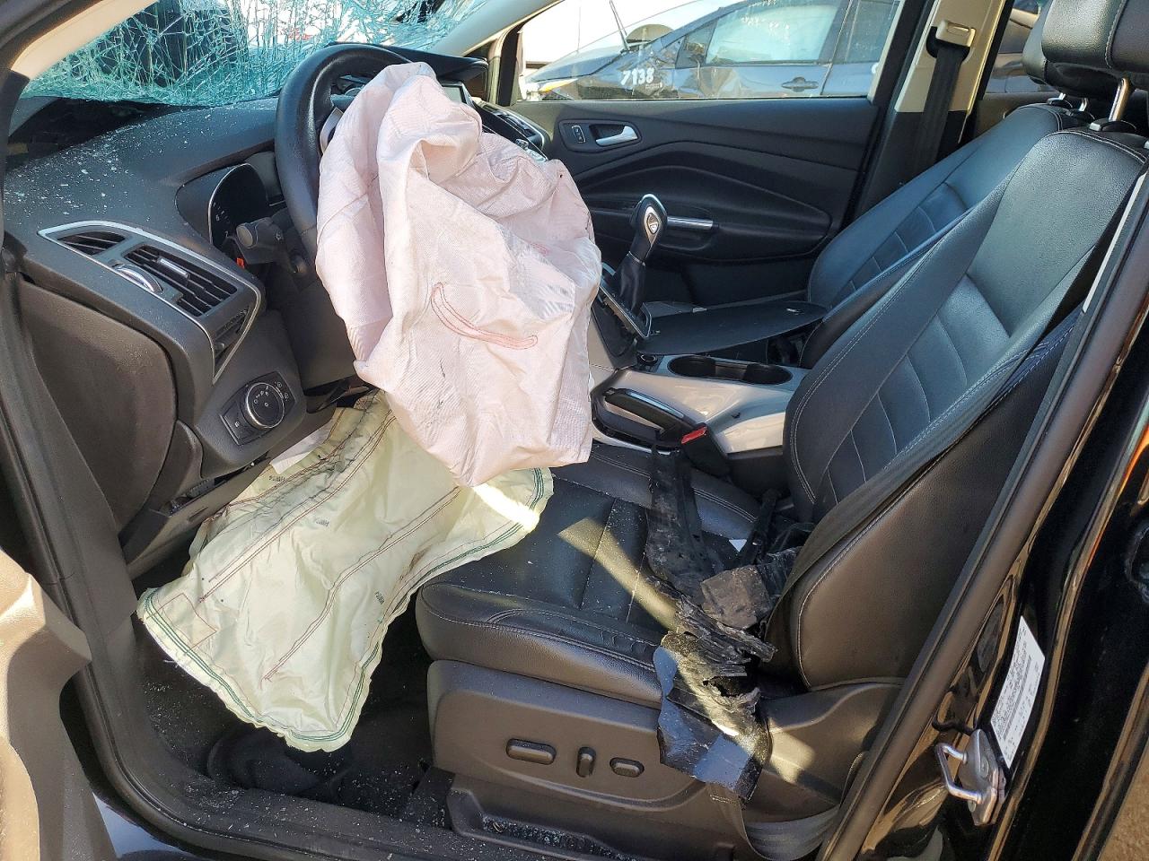 2013 Ford Escape Sel Black vin: 1FMCU0H96DUC47862