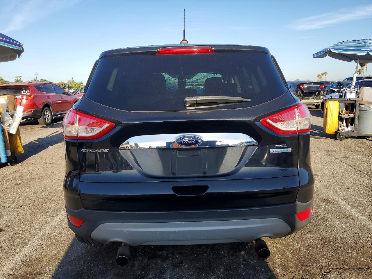 2013 Ford Escape Sel Black vin: 1FMCU0H96DUC47862