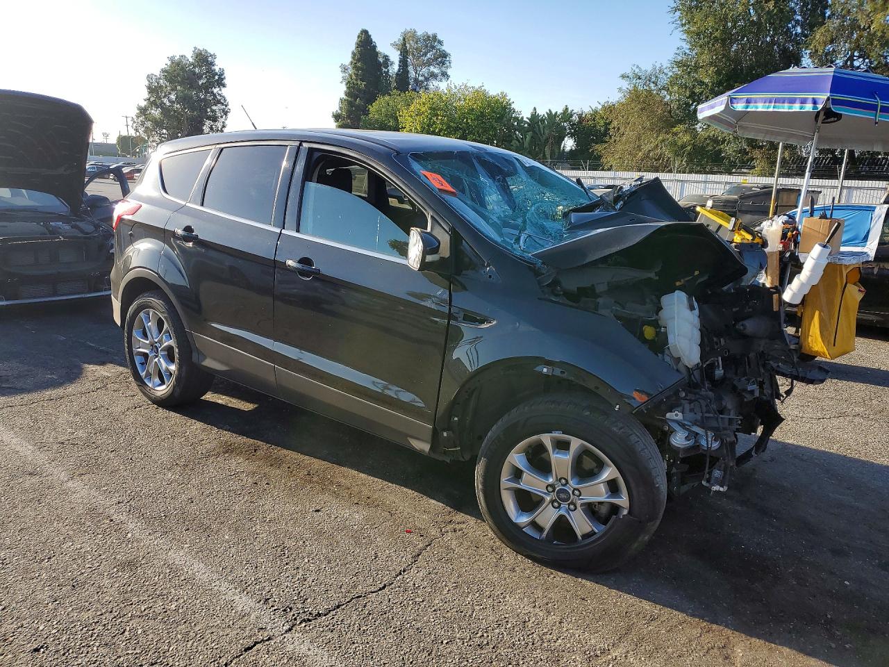 2013 Ford Escape Sel Black vin: 1FMCU0H96DUC47862