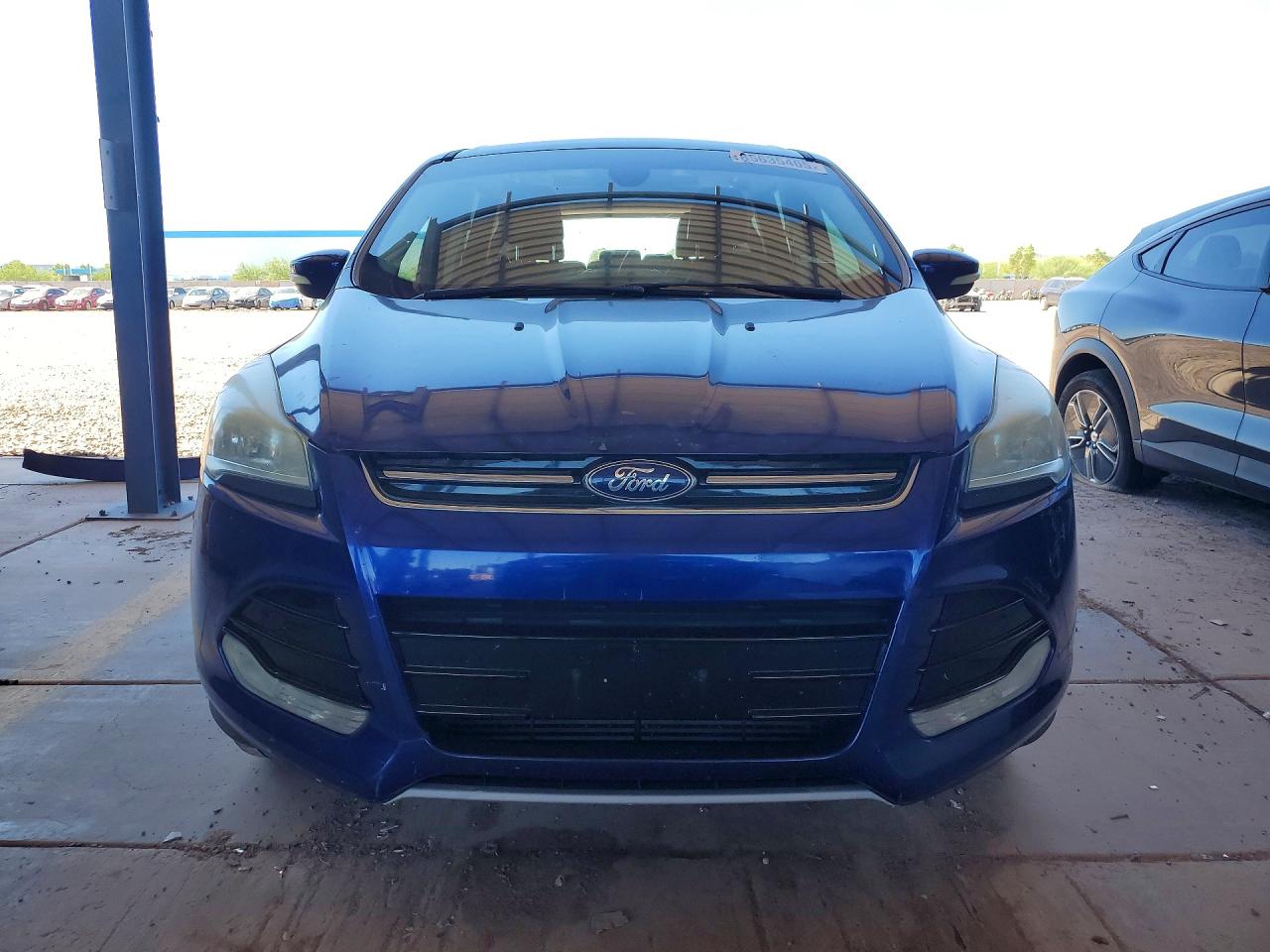 2013 Ford Escape Sel Blue vin: 1FMCU0H97DUA17652