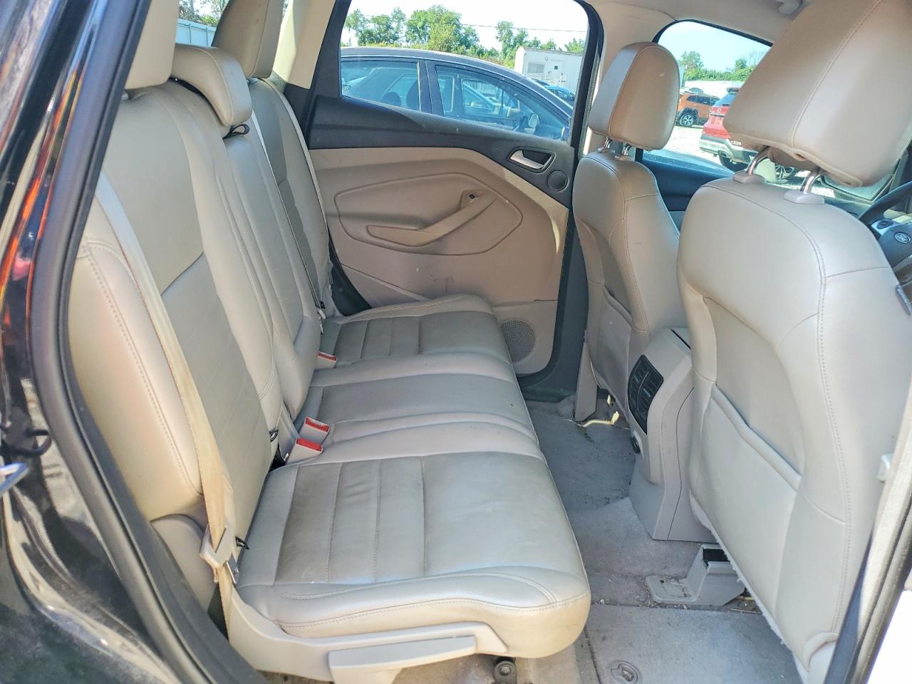 2013 Ford Escape Sel Black vin: 1FMCU0H97DUA53986
