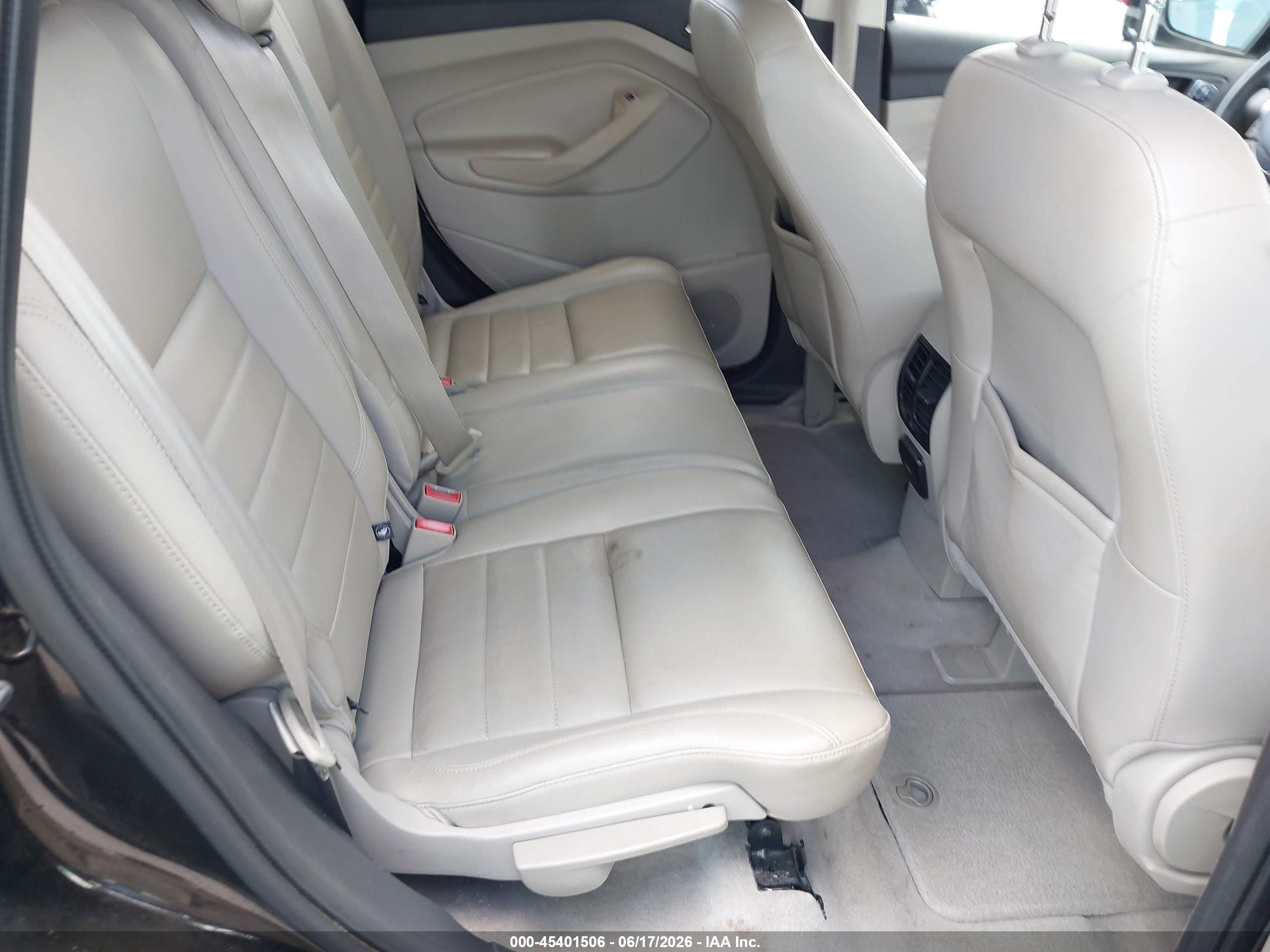 2013 Ford Escape Sel Черный vin: 1FMCU0H97DUC67120