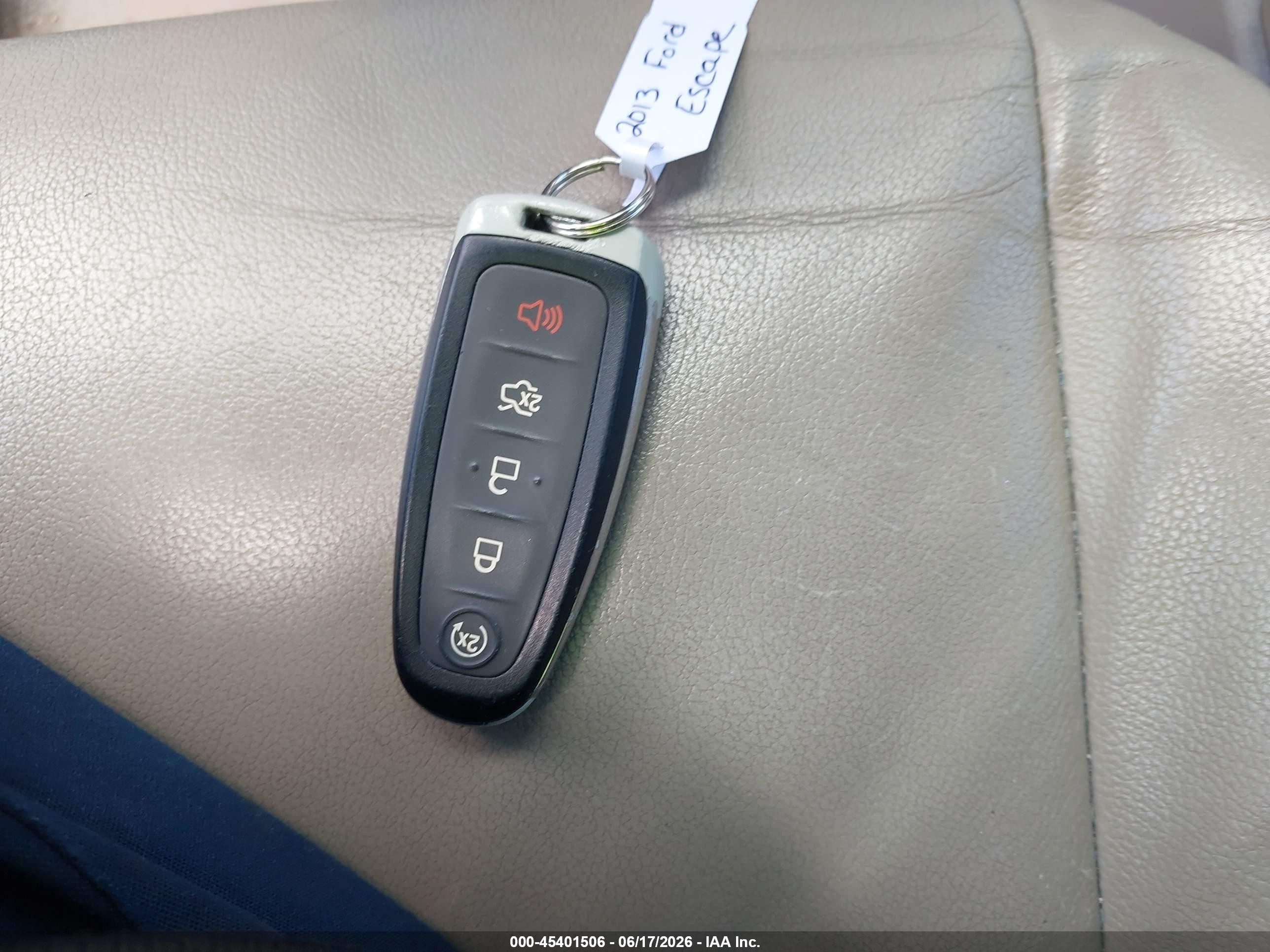 2013 Ford Escape Sel Черный vin: 1FMCU0H97DUC67120