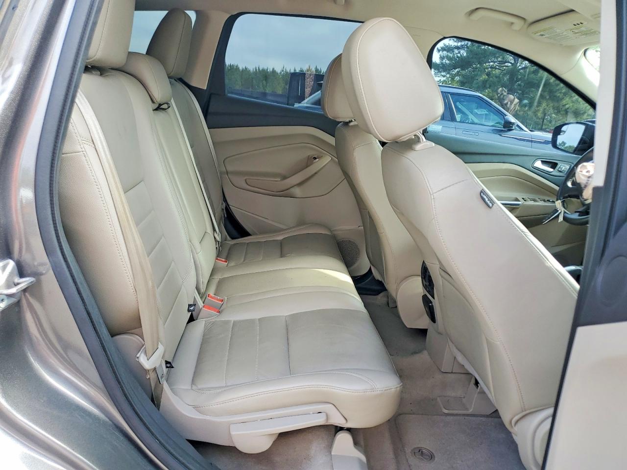 2013 Ford Escape Sel Gray vin: 1FMCU0H97DUD48568