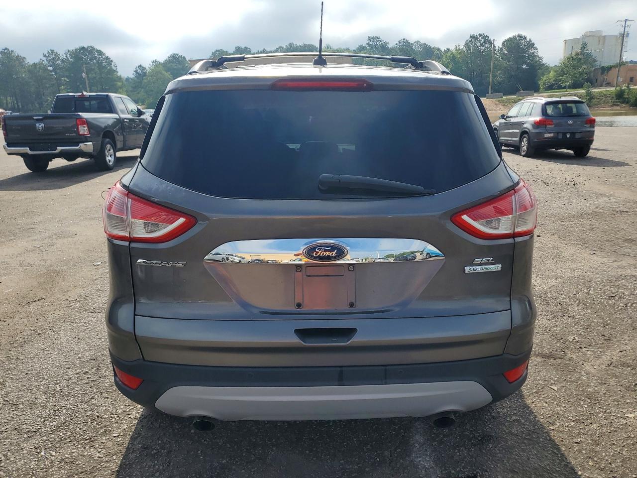 2013 Ford Escape Sel Gray vin: 1FMCU0H97DUD48568