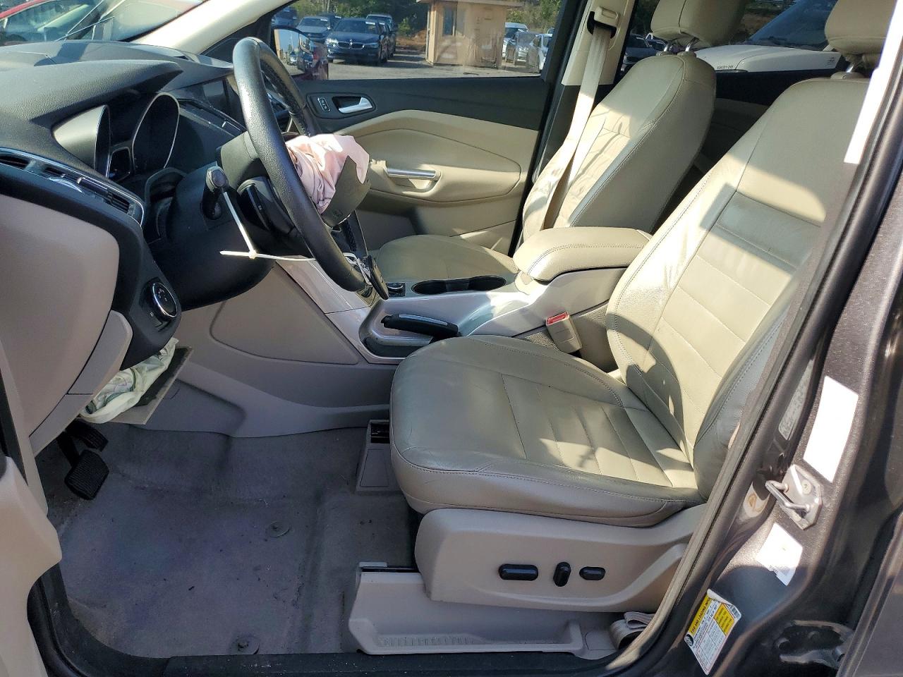 2013 Ford Escape Sel Gray vin: 1FMCU0H97DUD48568