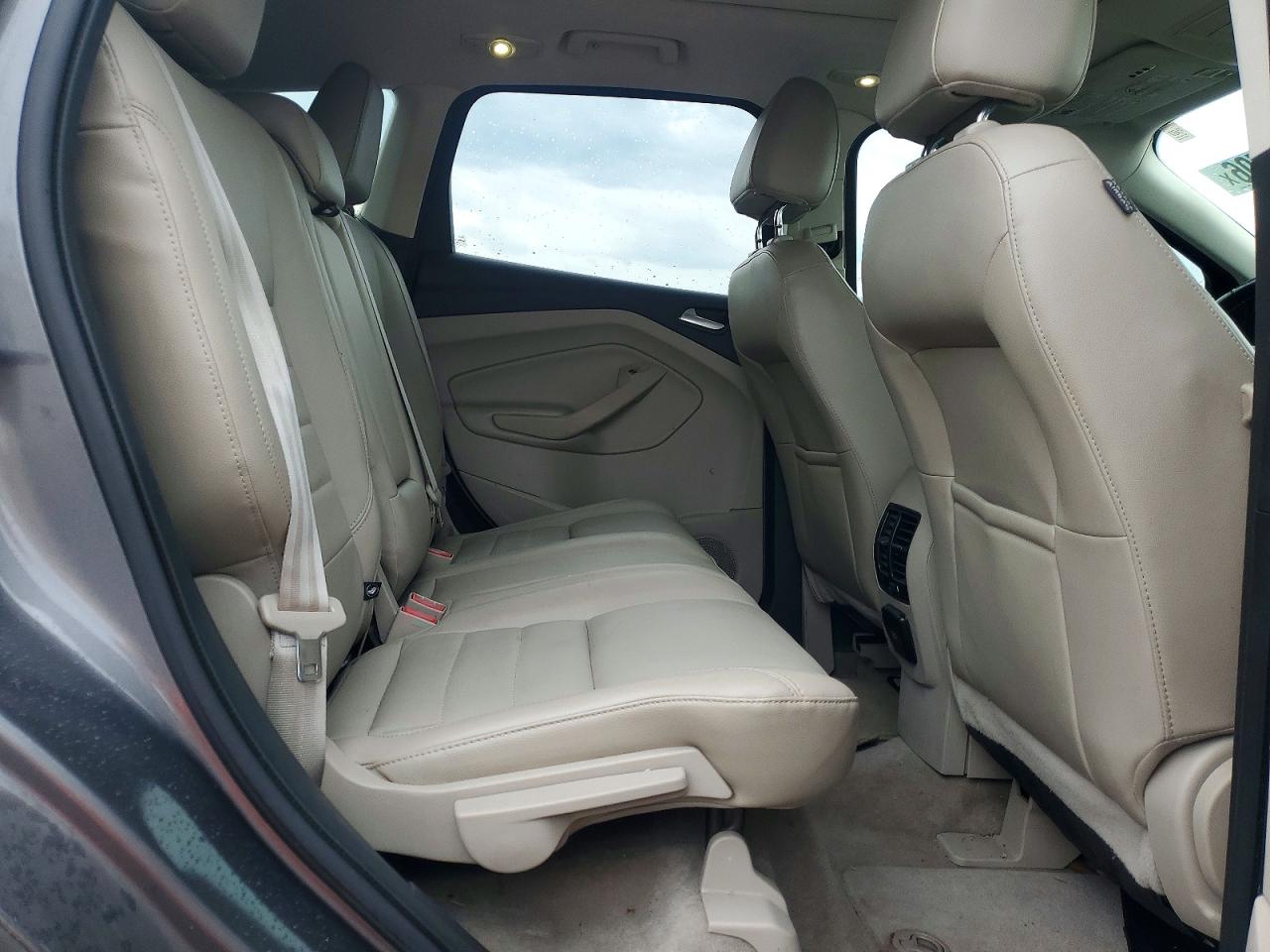 2013 Ford Escape Sel Gray vin: 1FMCU0H97DUD83997