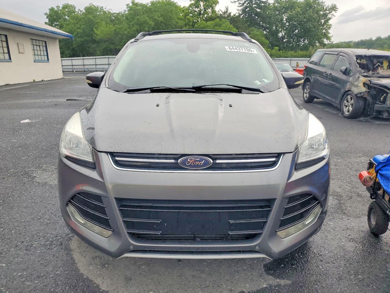 2013 Ford Escape Sel Gray vin: 1FMCU0H97DUD83997