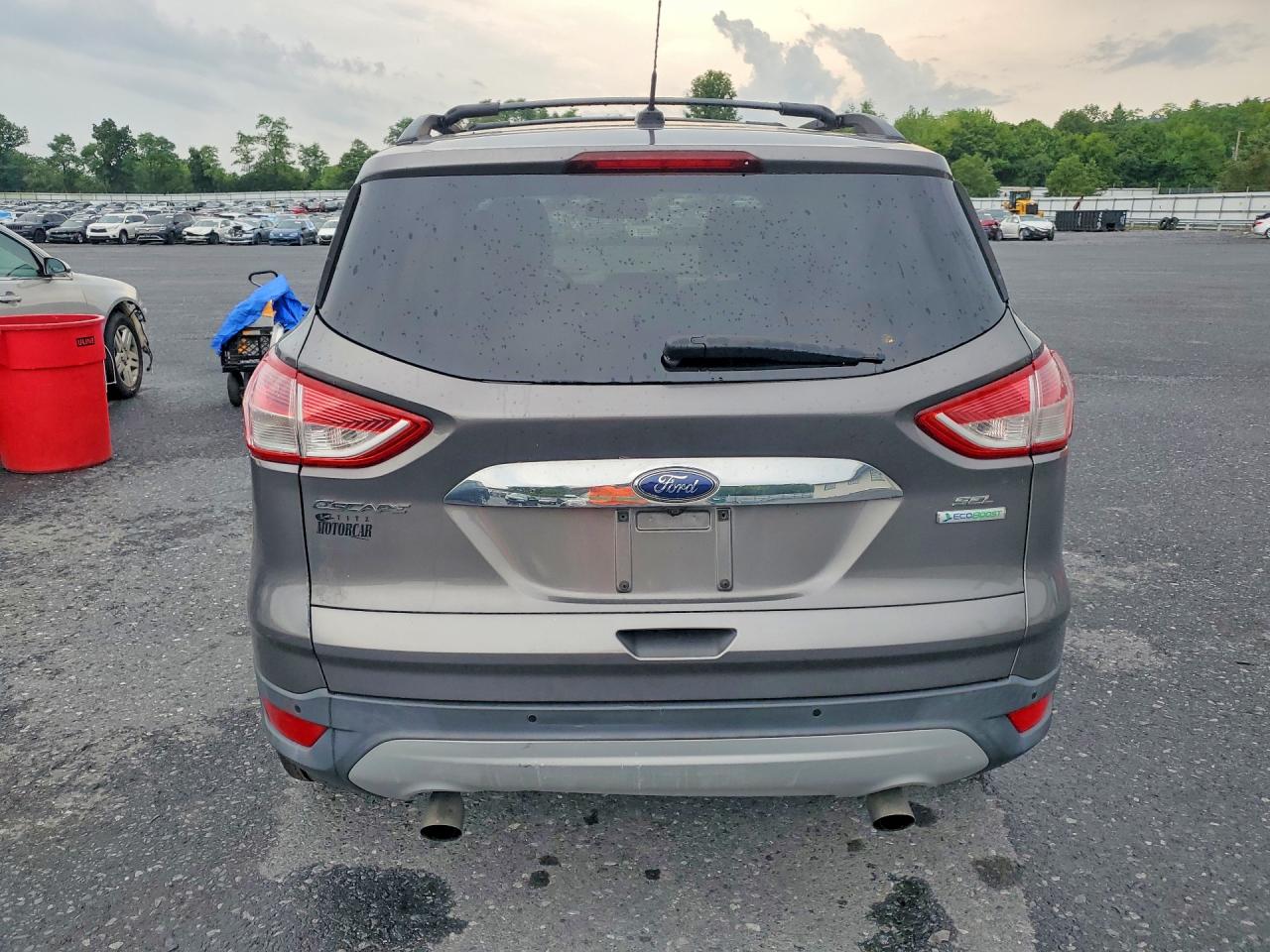 2013 Ford Escape Sel Gray vin: 1FMCU0H97DUD83997