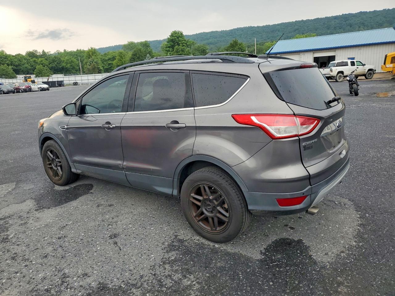 2013 Ford Escape Sel Gray vin: 1FMCU0H97DUD83997