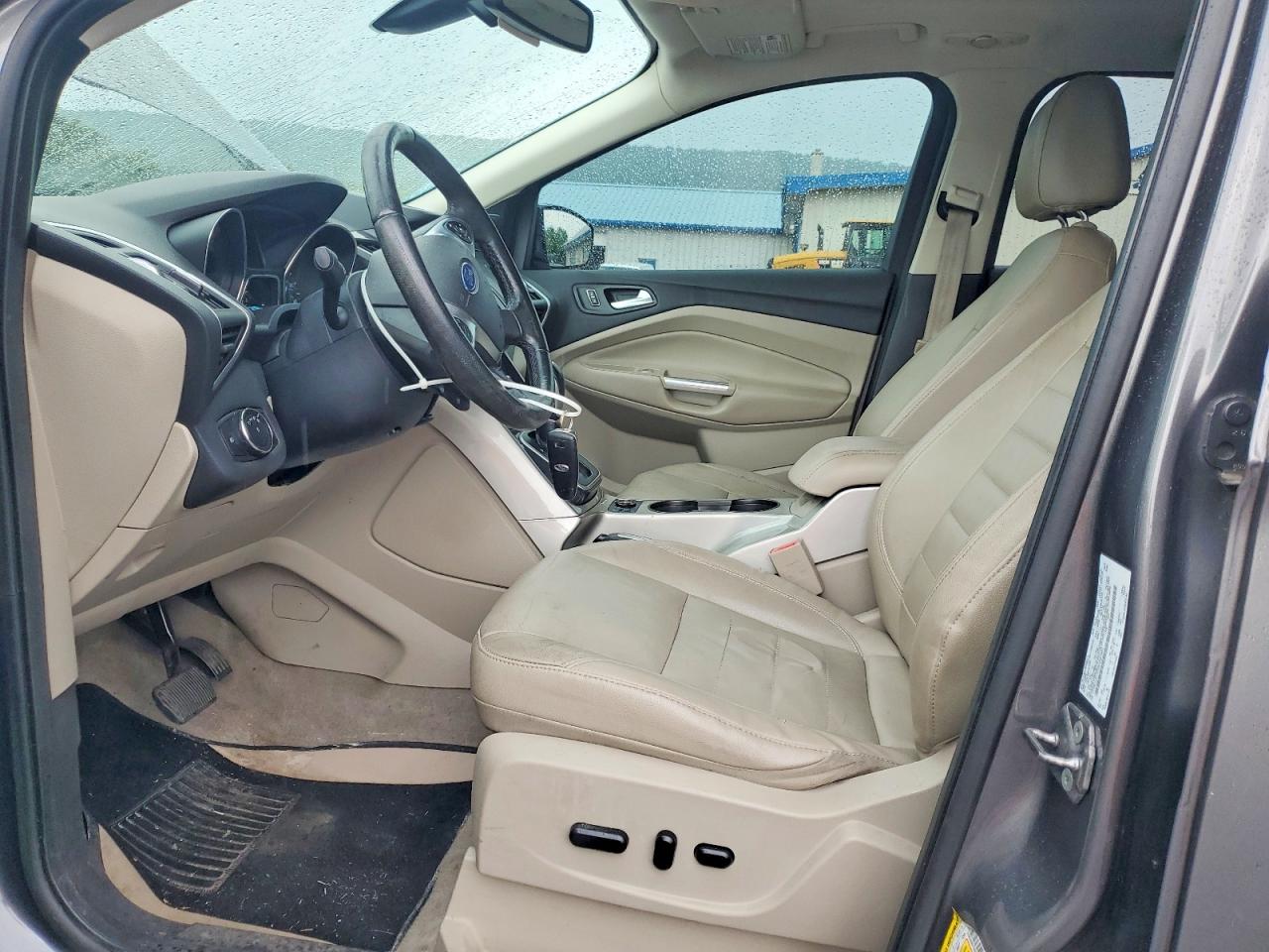 2013 Ford Escape Sel Gray vin: 1FMCU0H97DUD83997