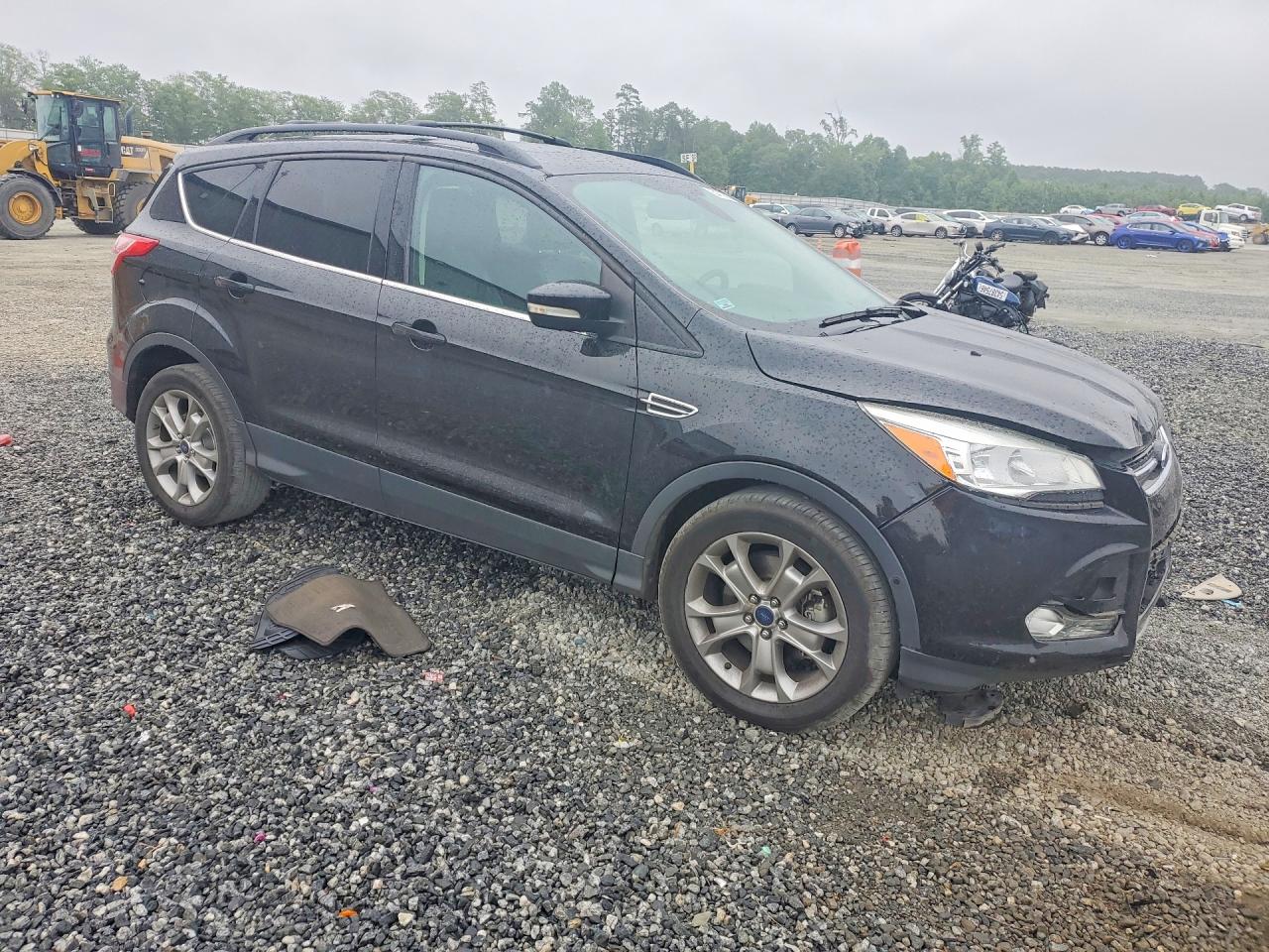 2013 Ford Escape Sel Black vin: 1FMCU0H98DUB36097