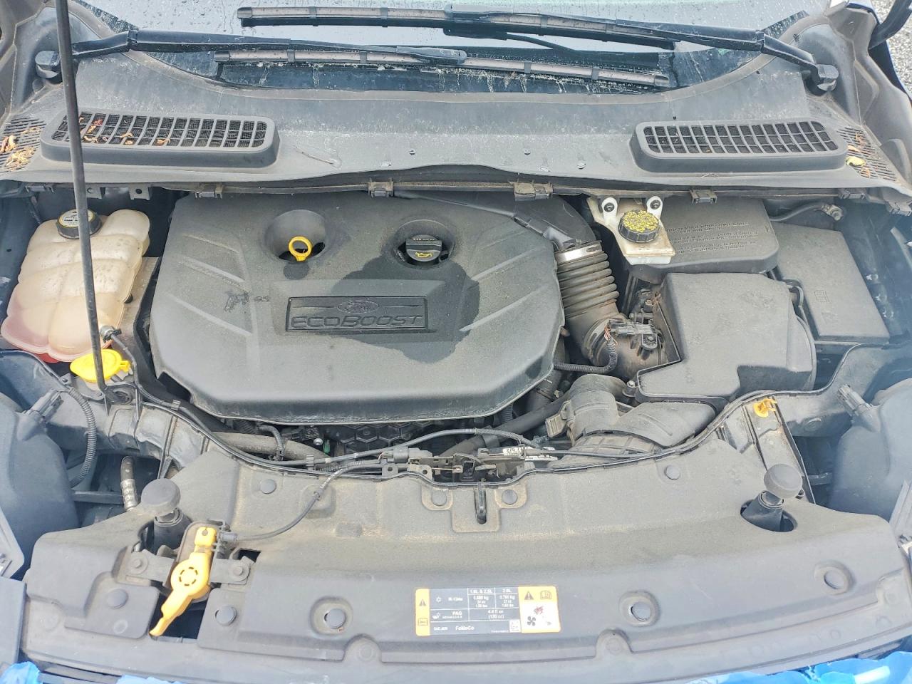 2013 Ford Escape Sel Black vin: 1FMCU0H98DUB36097