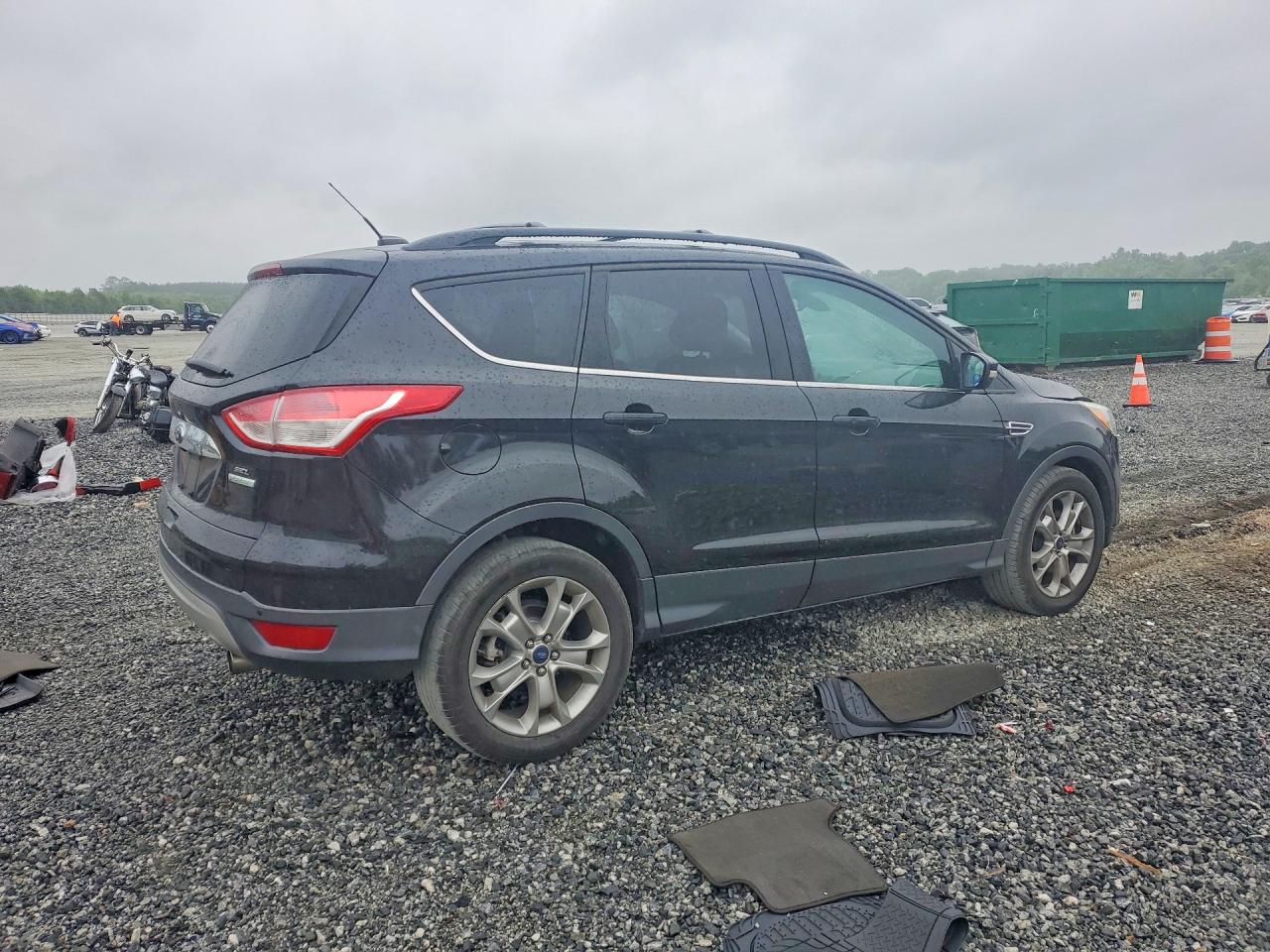 2013 Ford Escape Sel Black vin: 1FMCU0H98DUB36097