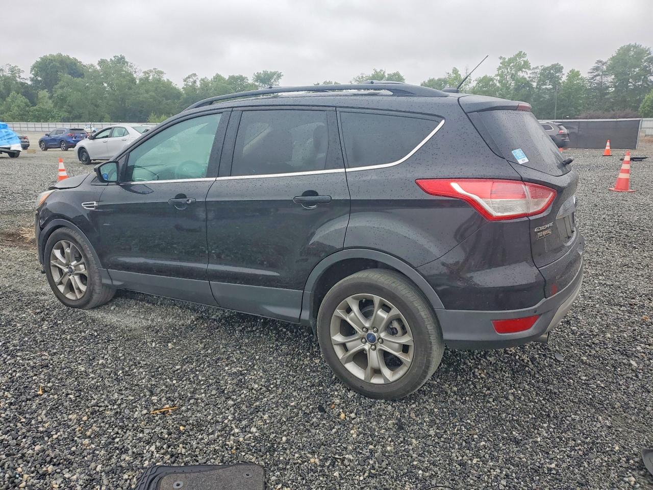 2013 Ford Escape Sel Black vin: 1FMCU0H98DUB36097
