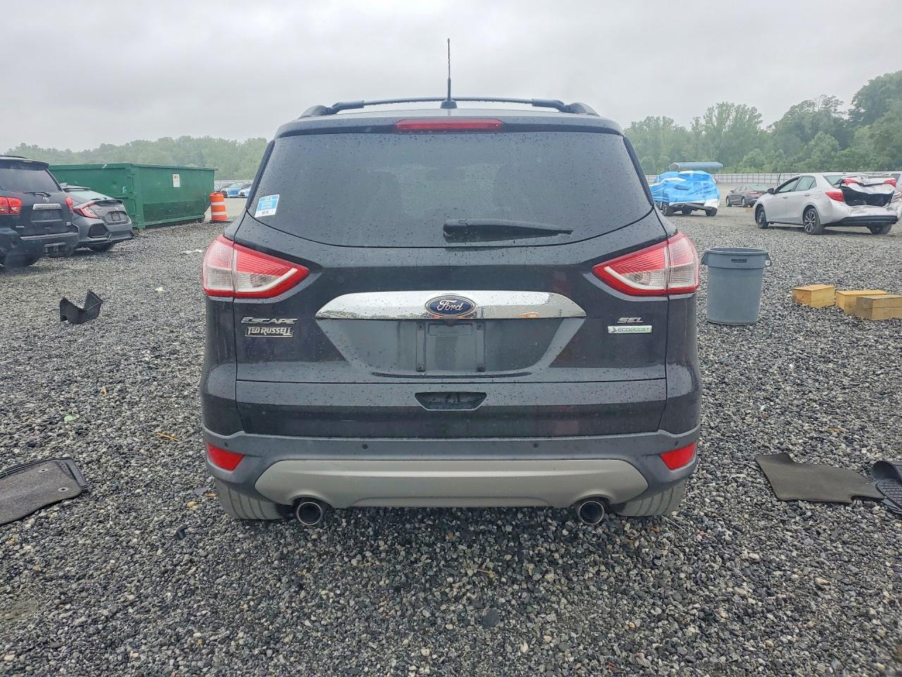 2013 Ford Escape Sel Black vin: 1FMCU0H98DUB36097