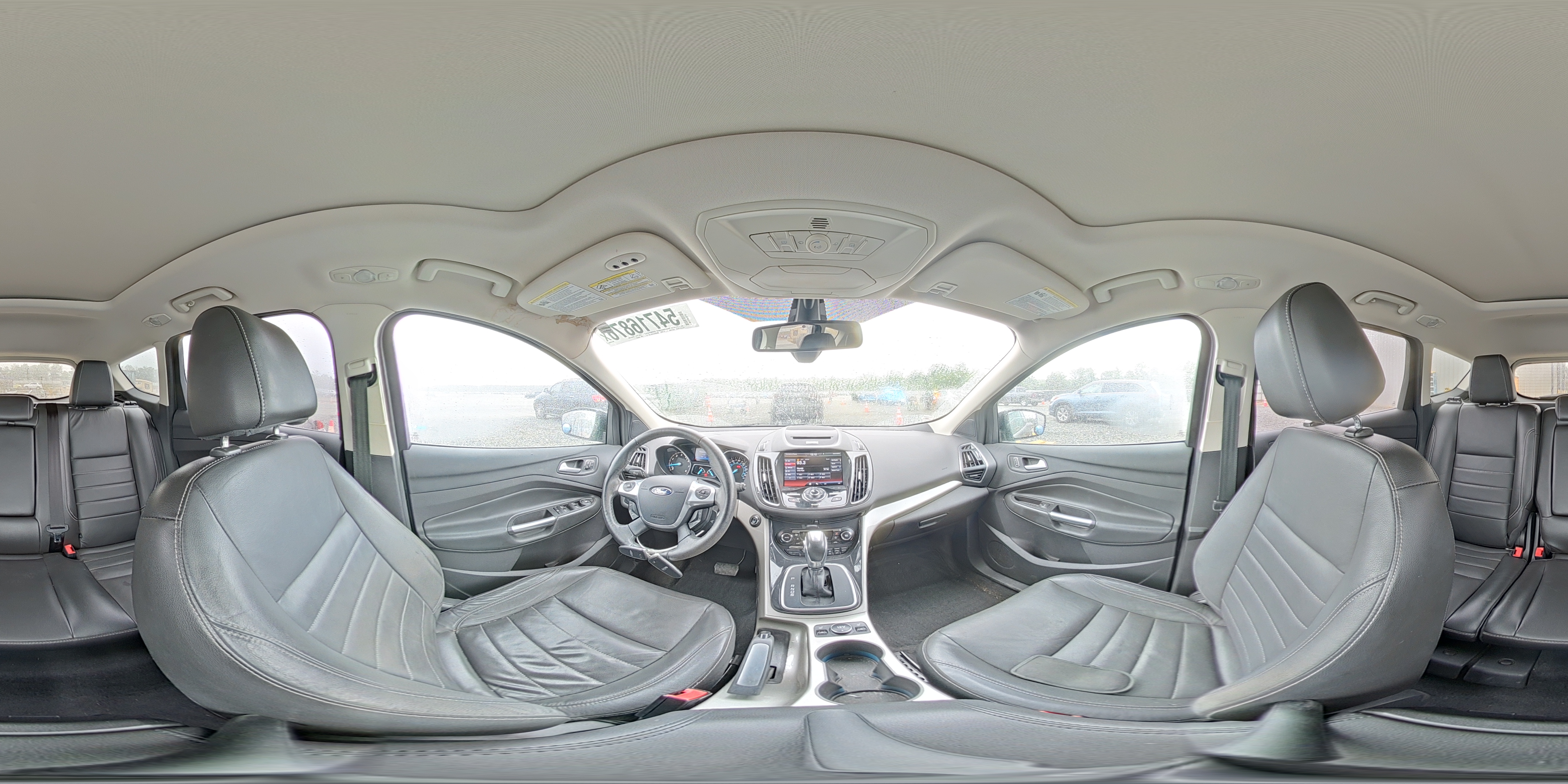 2013 Ford Escape Sel Black vin: 1FMCU0H98DUB36097