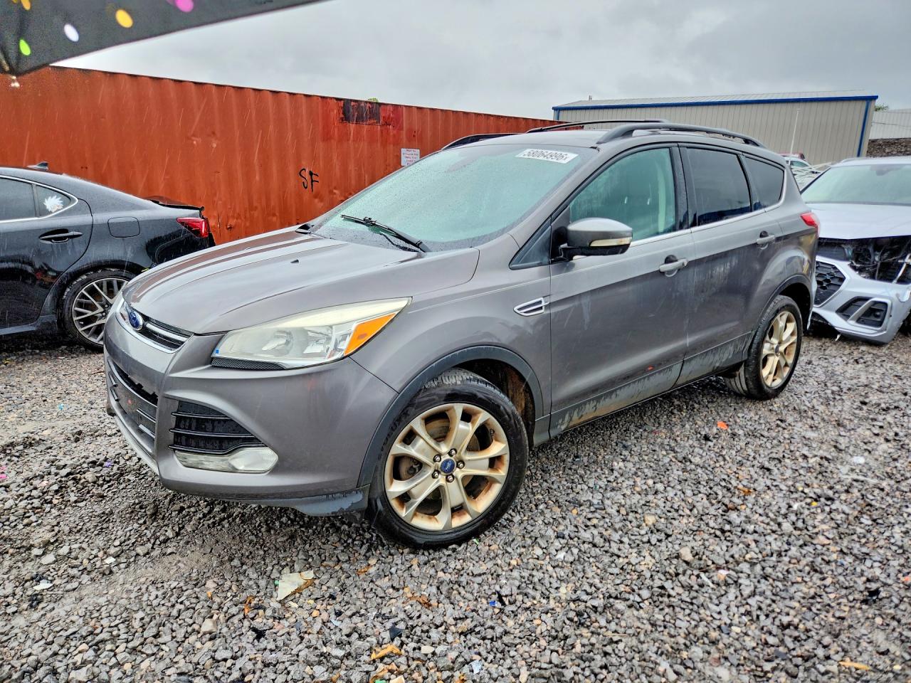 2013 Ford Escape Phev Silver vin: 1FMCU0H98DUD52290