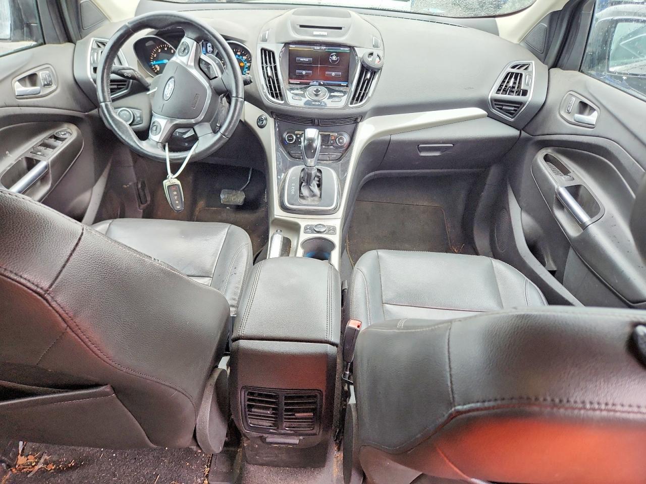 2013 Ford Escape Phev Серебряный vin: 1FMCU0H98DUD52290