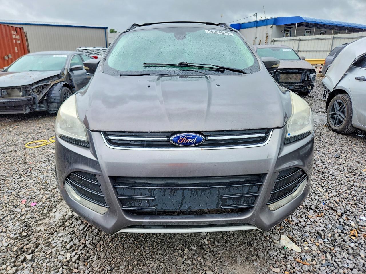 2013 Ford Escape Phev Серебряный vin: 1FMCU0H98DUD52290