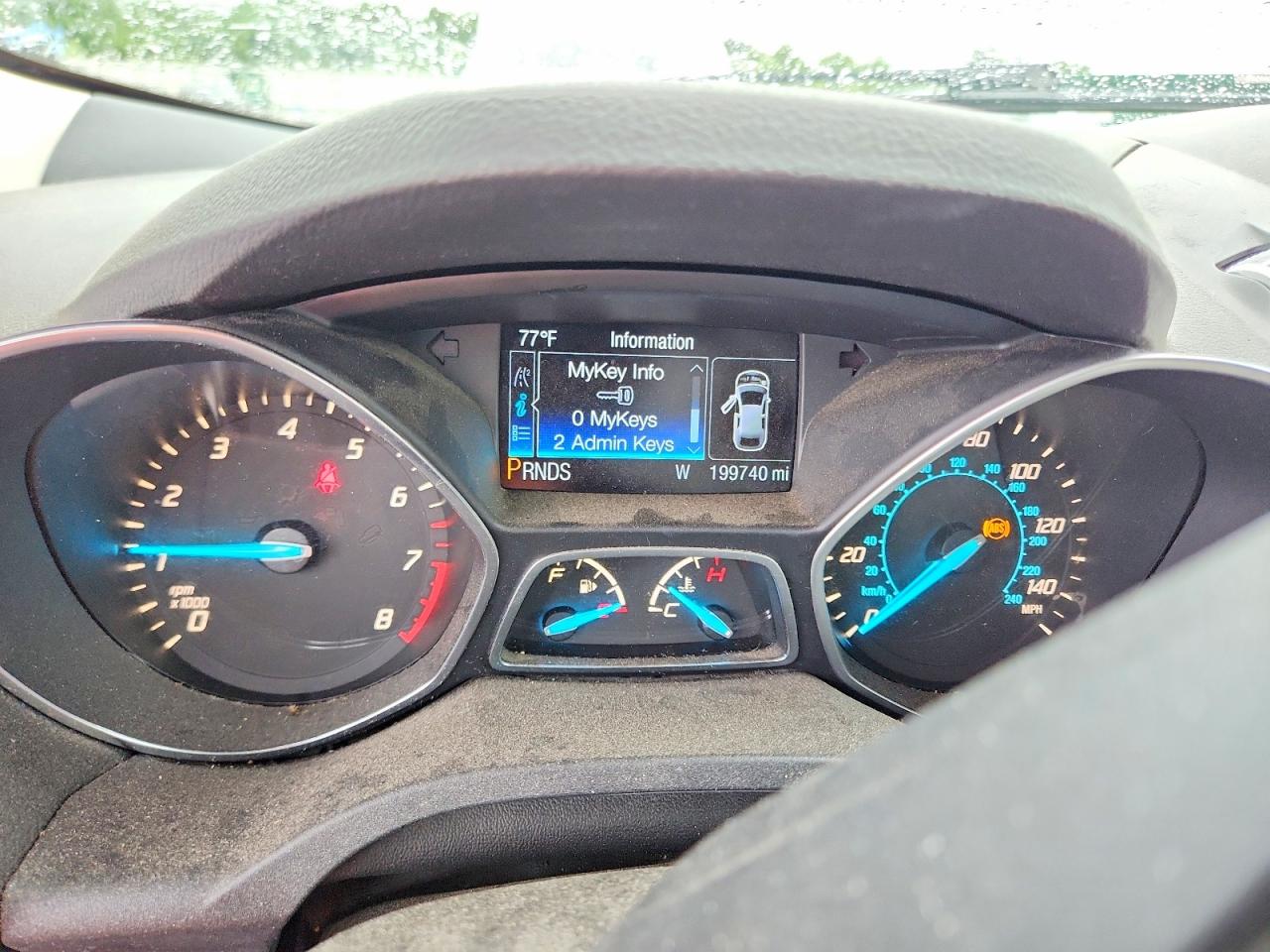 2013 Ford Escape Phev Серебряный vin: 1FMCU0H98DUD52290
