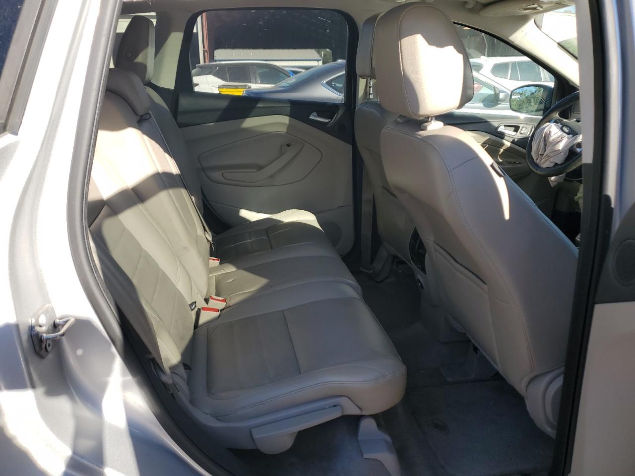 2013 Ford Escape Sel Silver vin: 1FMCU0H99DUA79702