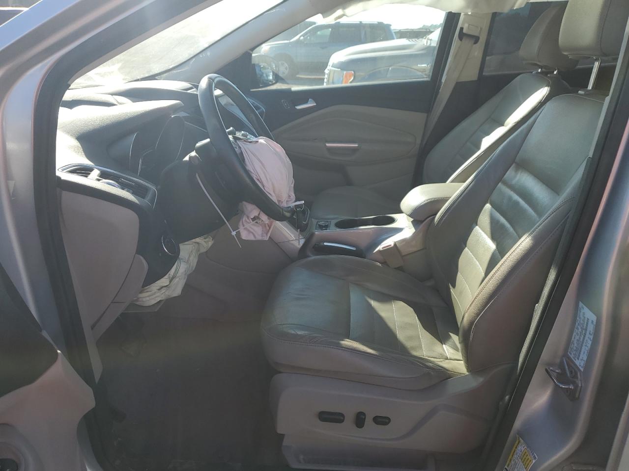 2013 Ford Escape Sel Silver vin: 1FMCU0H99DUA79702