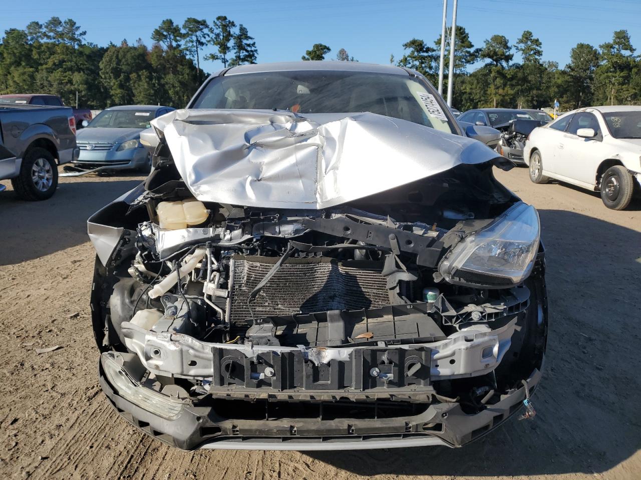 2013 Ford Escape Sel Silver vin: 1FMCU0H99DUA79702