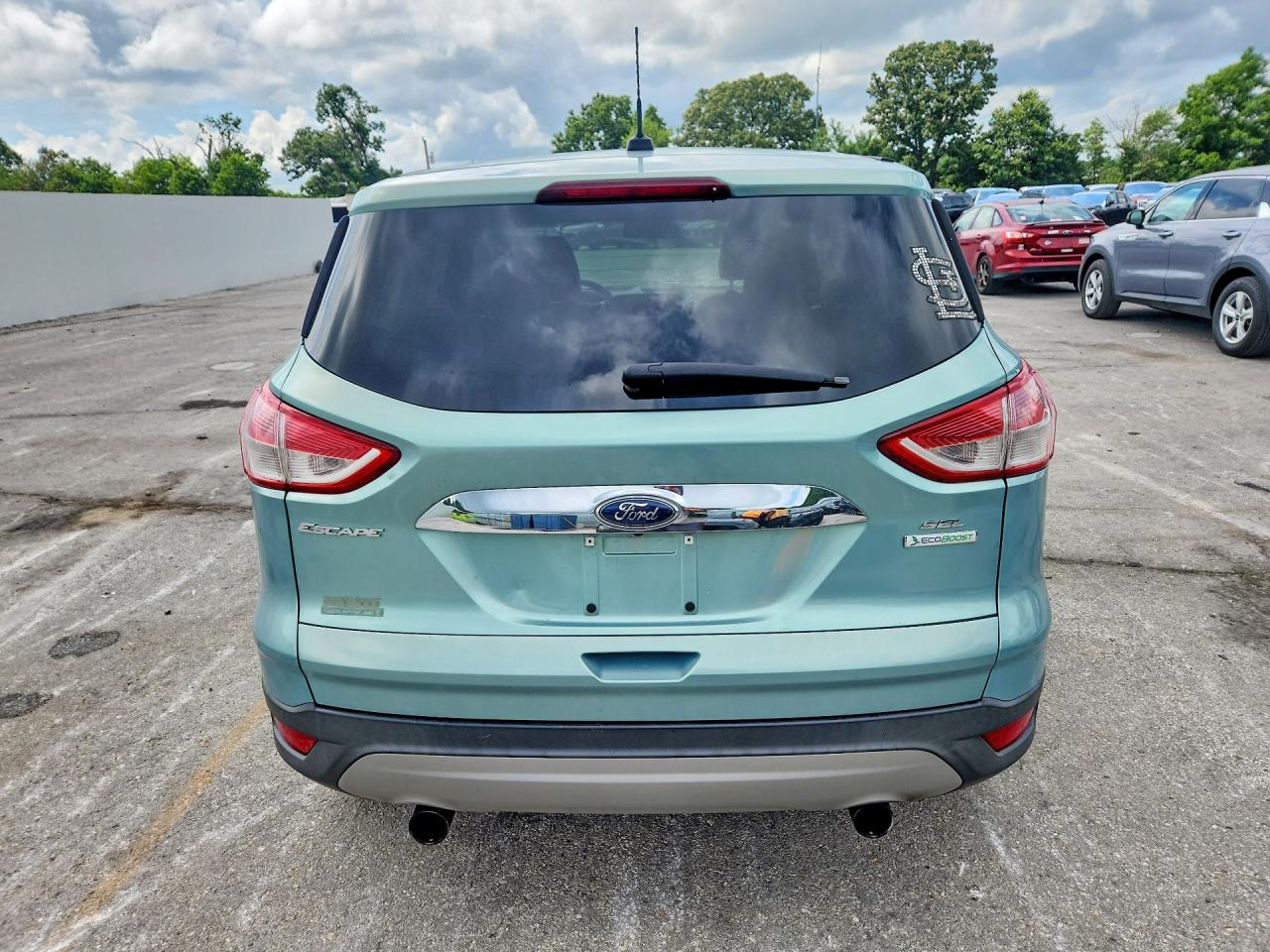2013 Ford Escape Sel Blue vin: 1FMCU0H99DUA87587