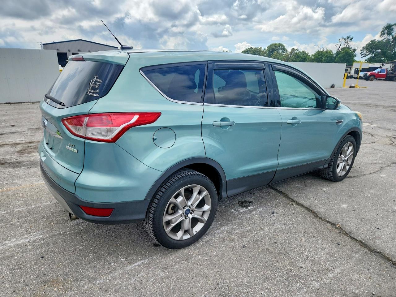 2013 Ford Escape Sel Blue vin: 1FMCU0H99DUA87587