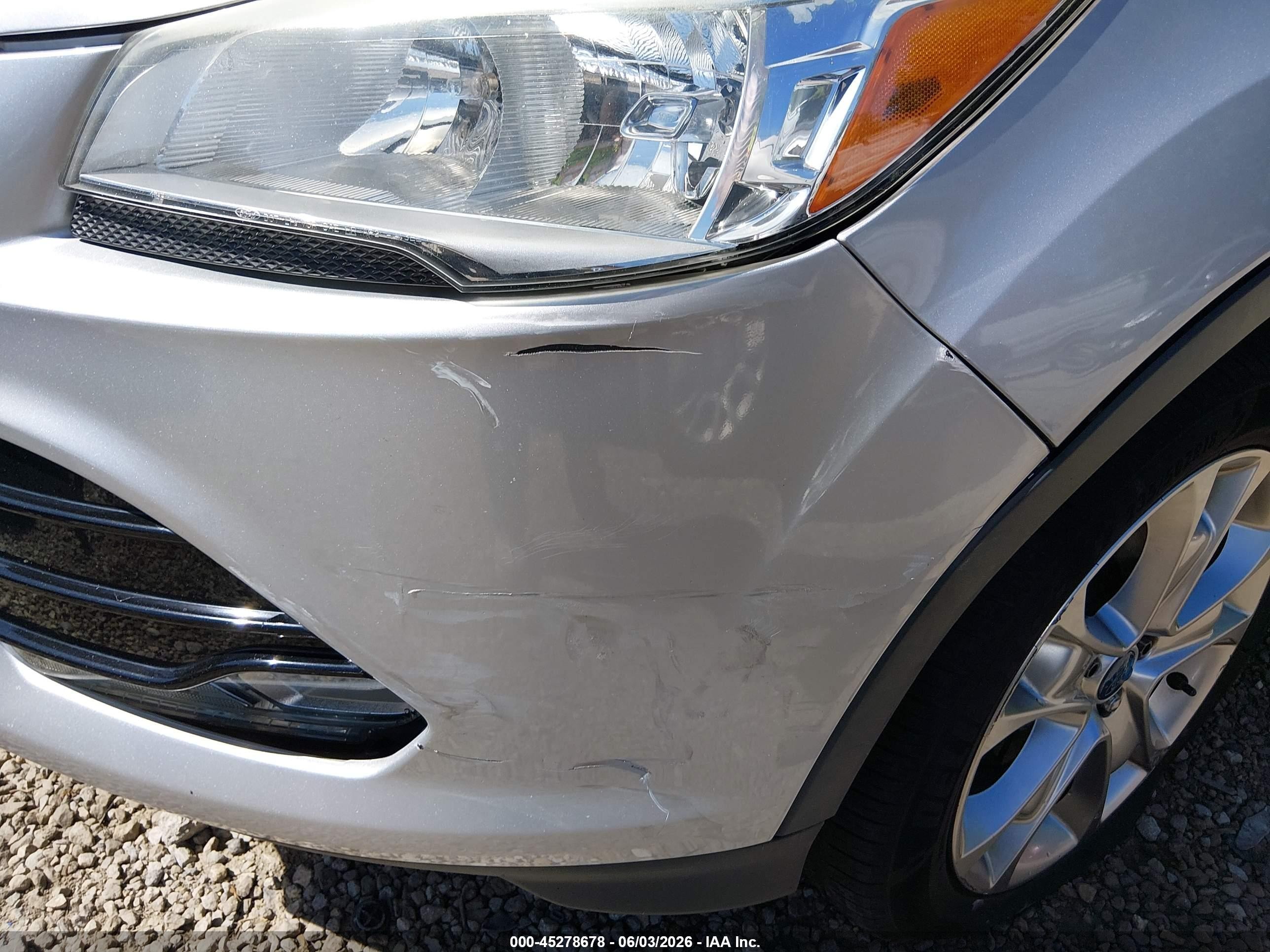 2013 Ford Escape Sel Silver vin: 1FMCU0H99DUB29935