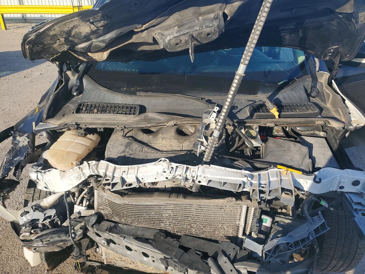 2013 Ford Escape Sel Черный vin: 1FMCU0H99DUB52924