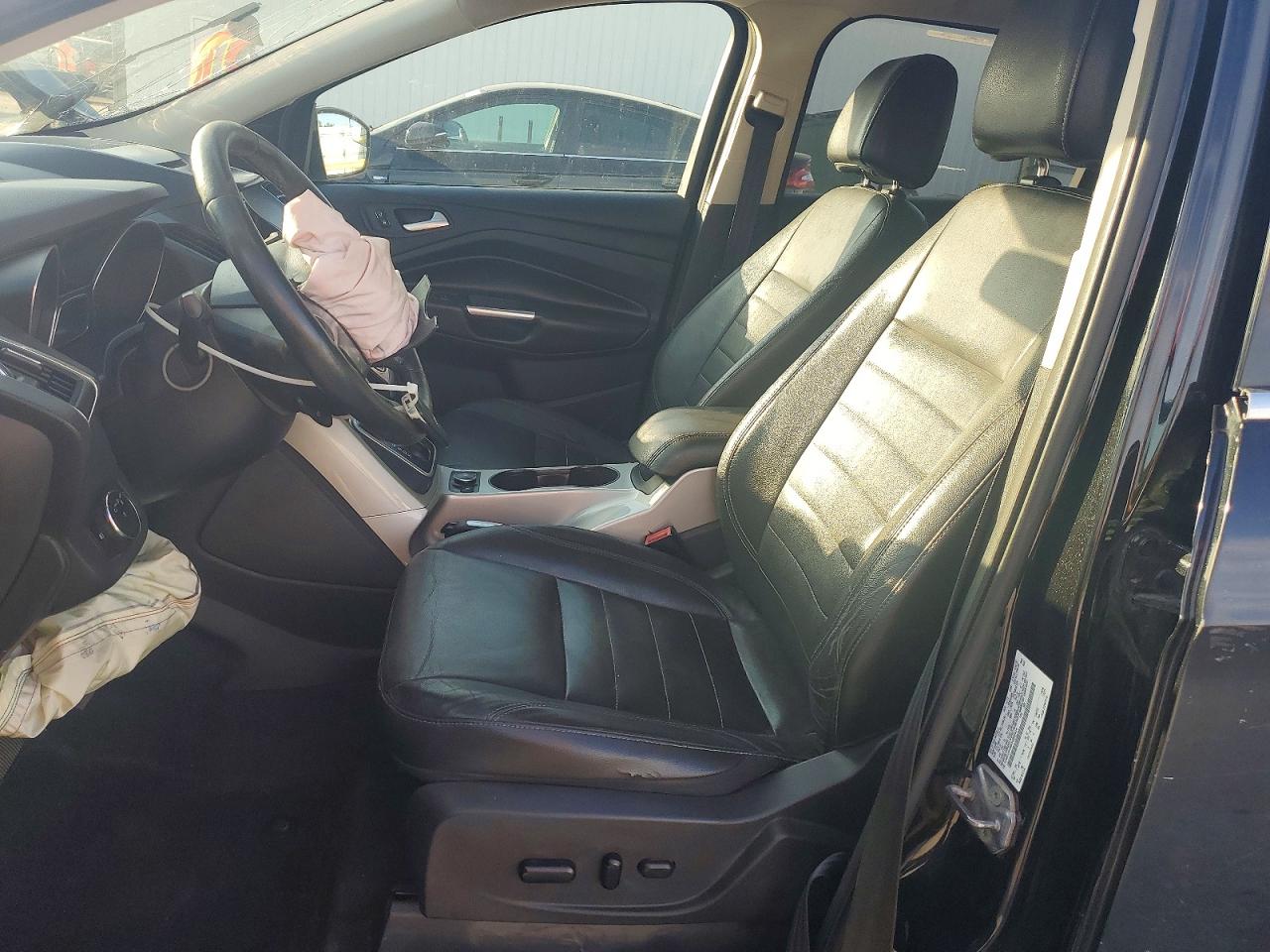 2013 Ford Escape Sel Черный vin: 1FMCU0H99DUB52924