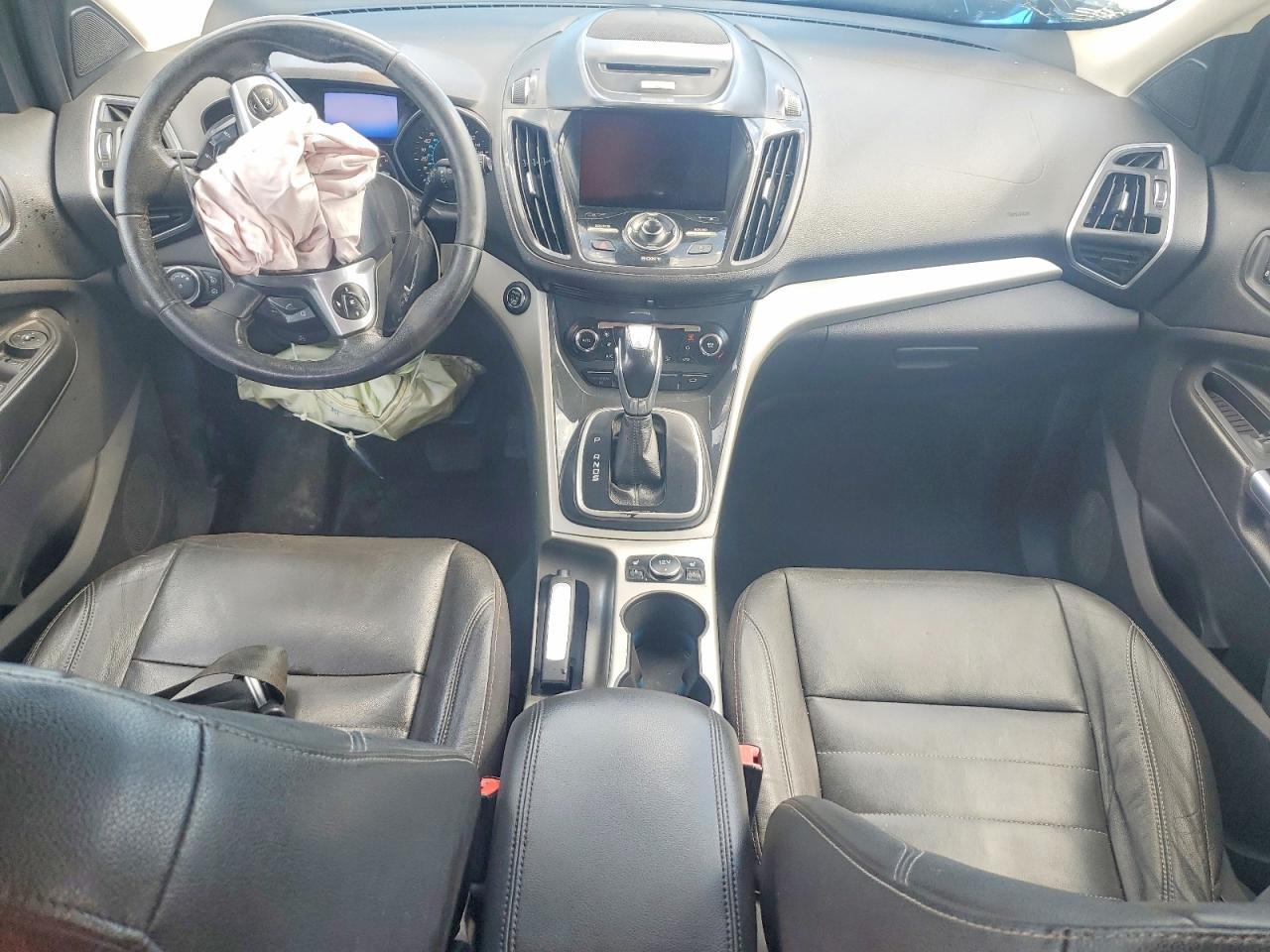 2013 Ford Escape Sel Черный vin: 1FMCU0H99DUB52924