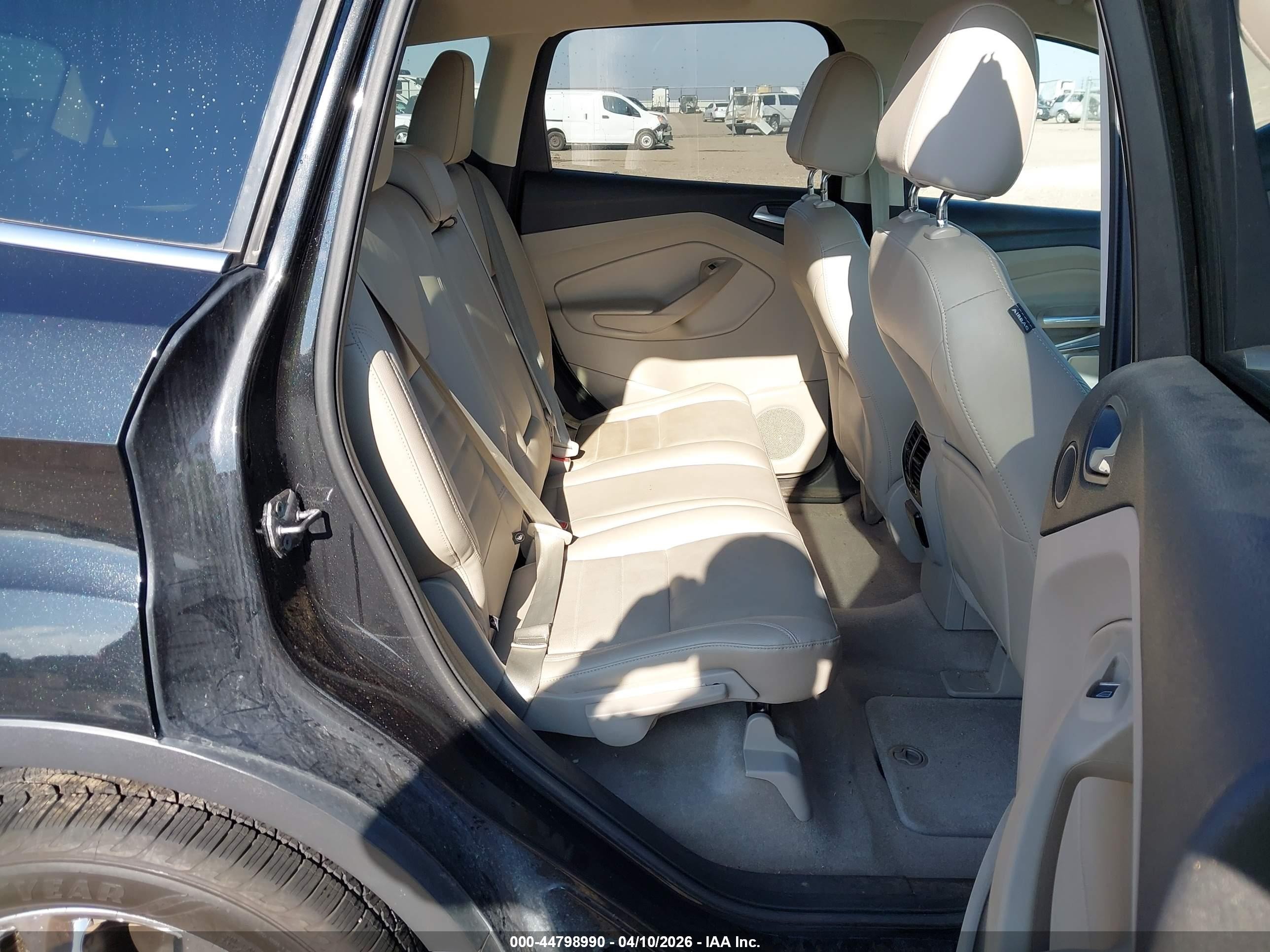 2013 Ford Escape Sel Black vin: 1FMCU0H99DUC34250