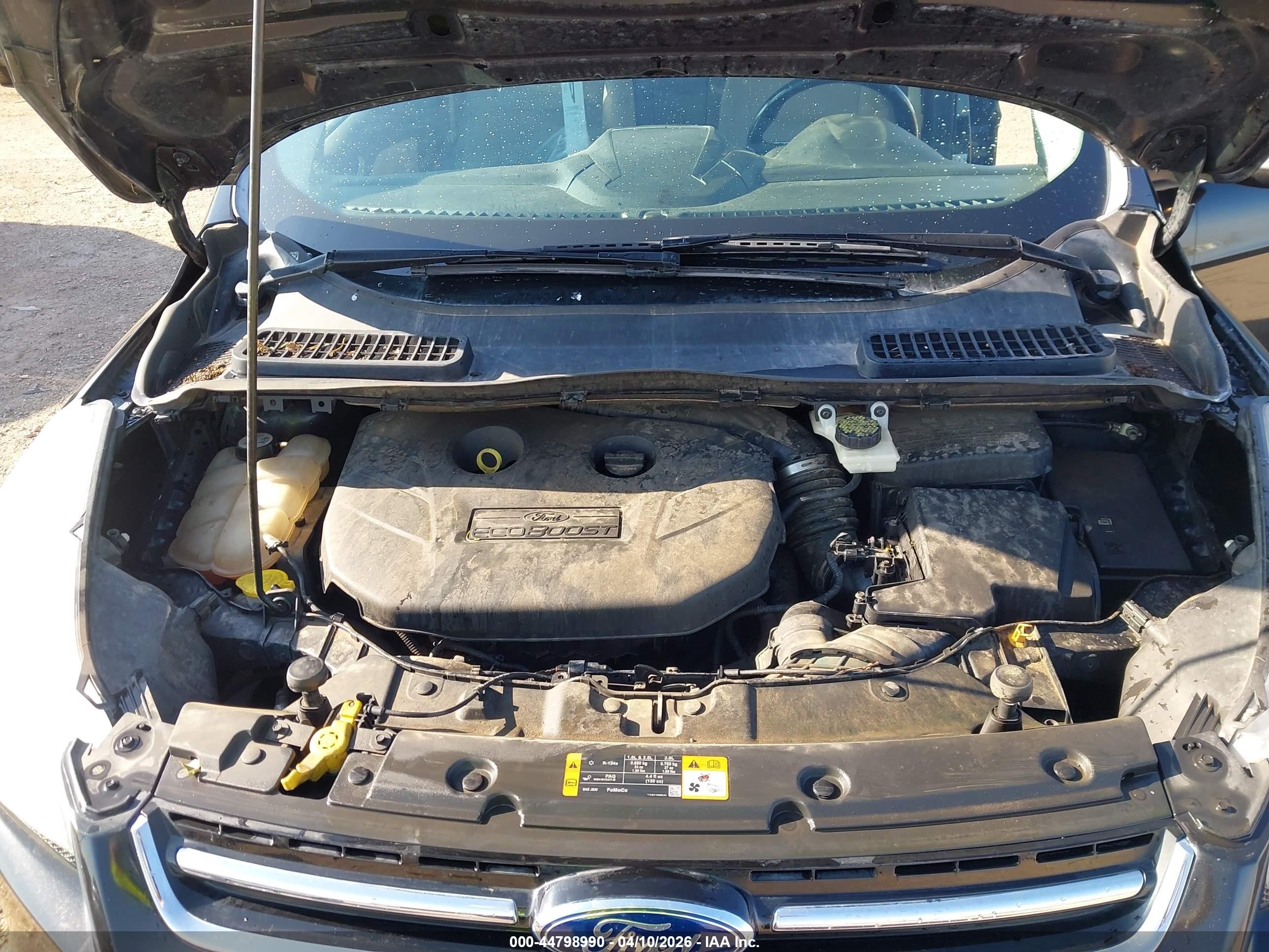2013 Ford Escape Sel Black vin: 1FMCU0H99DUC34250