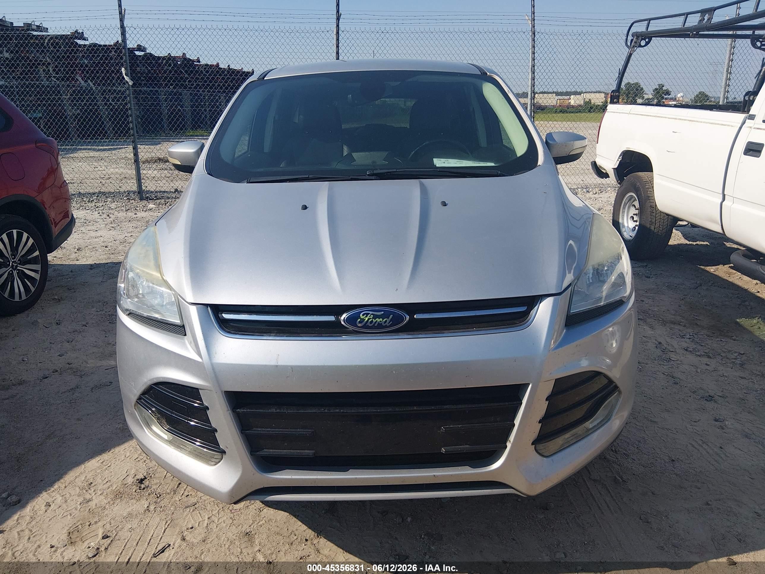 2013 Ford Escape Sel Silver vin: 1FMCU0H99DUC47340