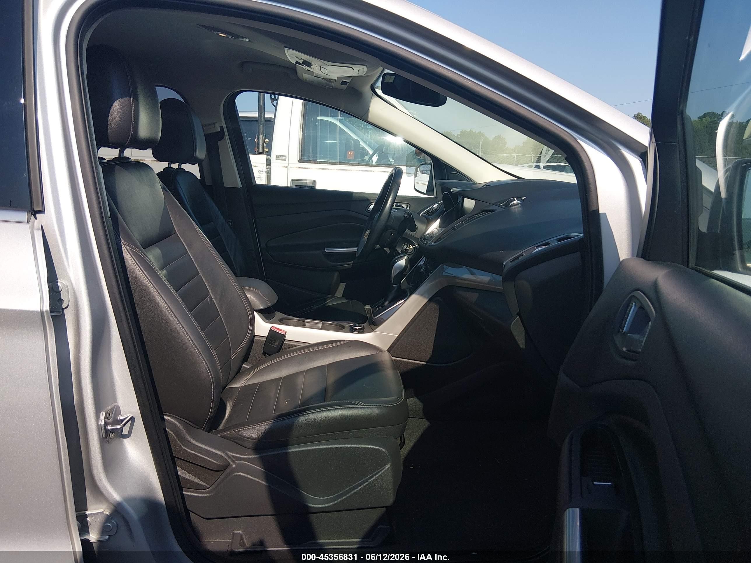 2013 Ford Escape Sel Silver vin: 1FMCU0H99DUC47340