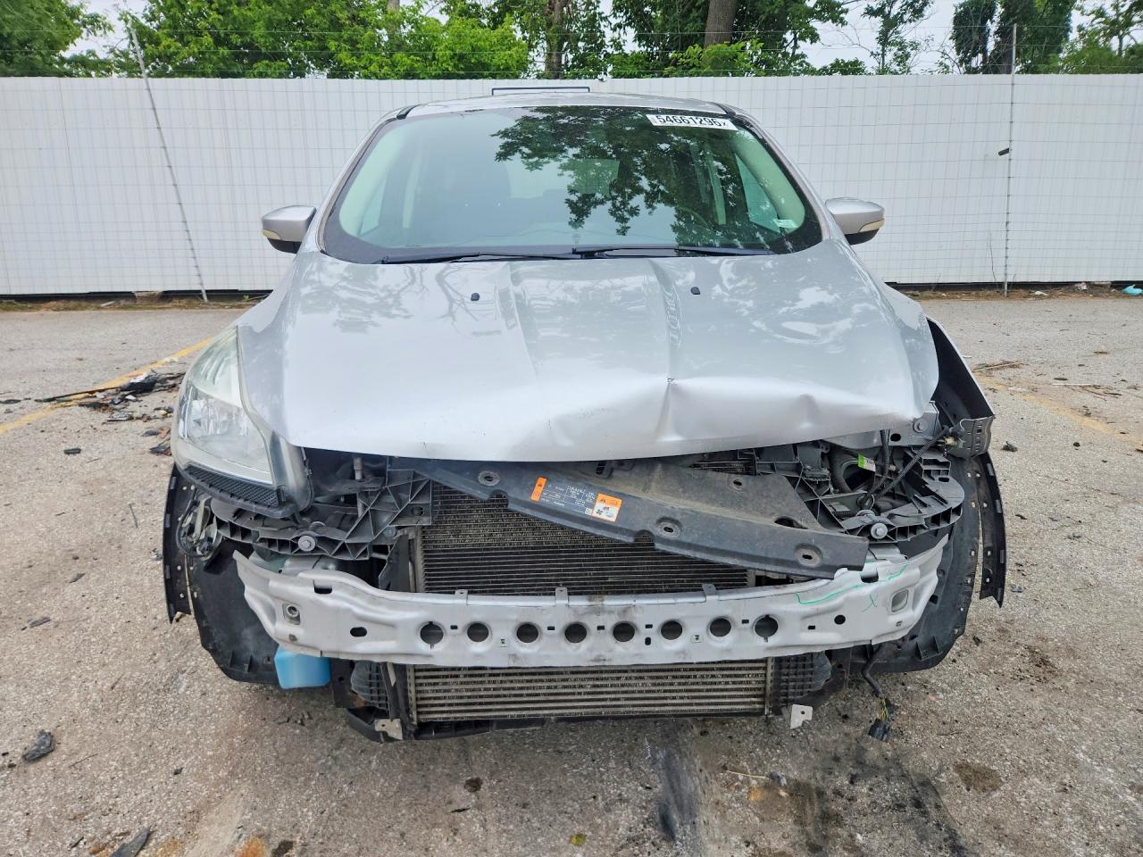2013 Ford Escape Sel Серебряный vin: 1FMCU0H99DUC79611