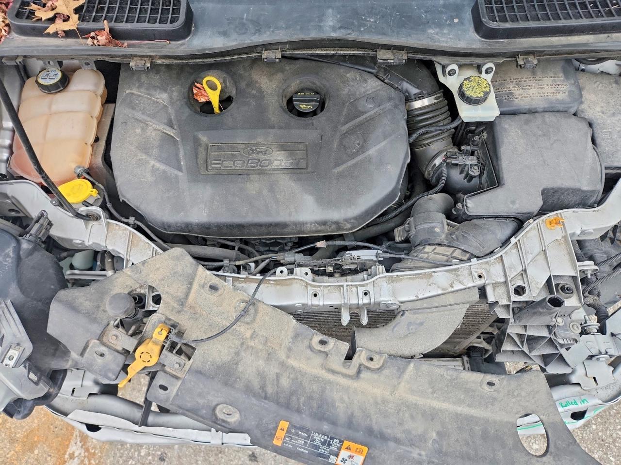 2013 Ford Escape Sel Серебряный vin: 1FMCU0H99DUC79611