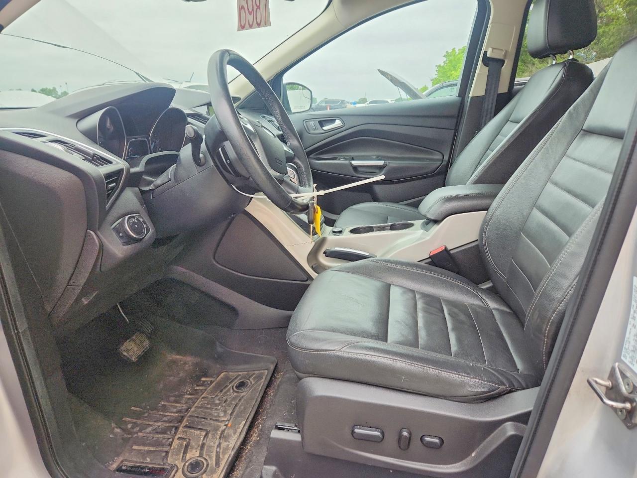 2013 Ford Escape Sel Серебряный vin: 1FMCU0H99DUC79611