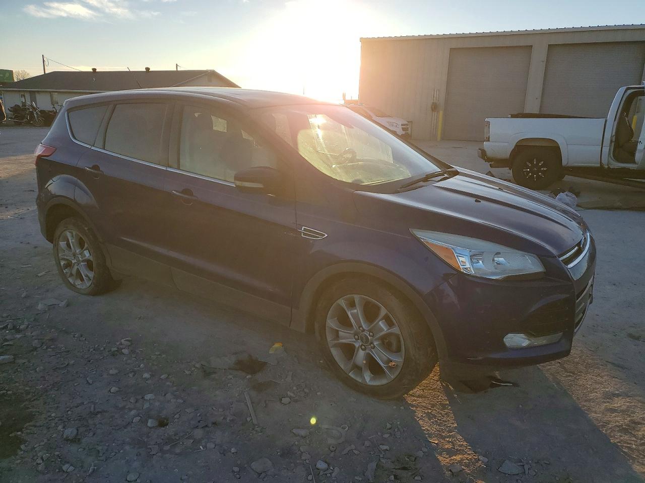 2013 Ford Escape Sel Blue vin: 1FMCU0H99DUC88261