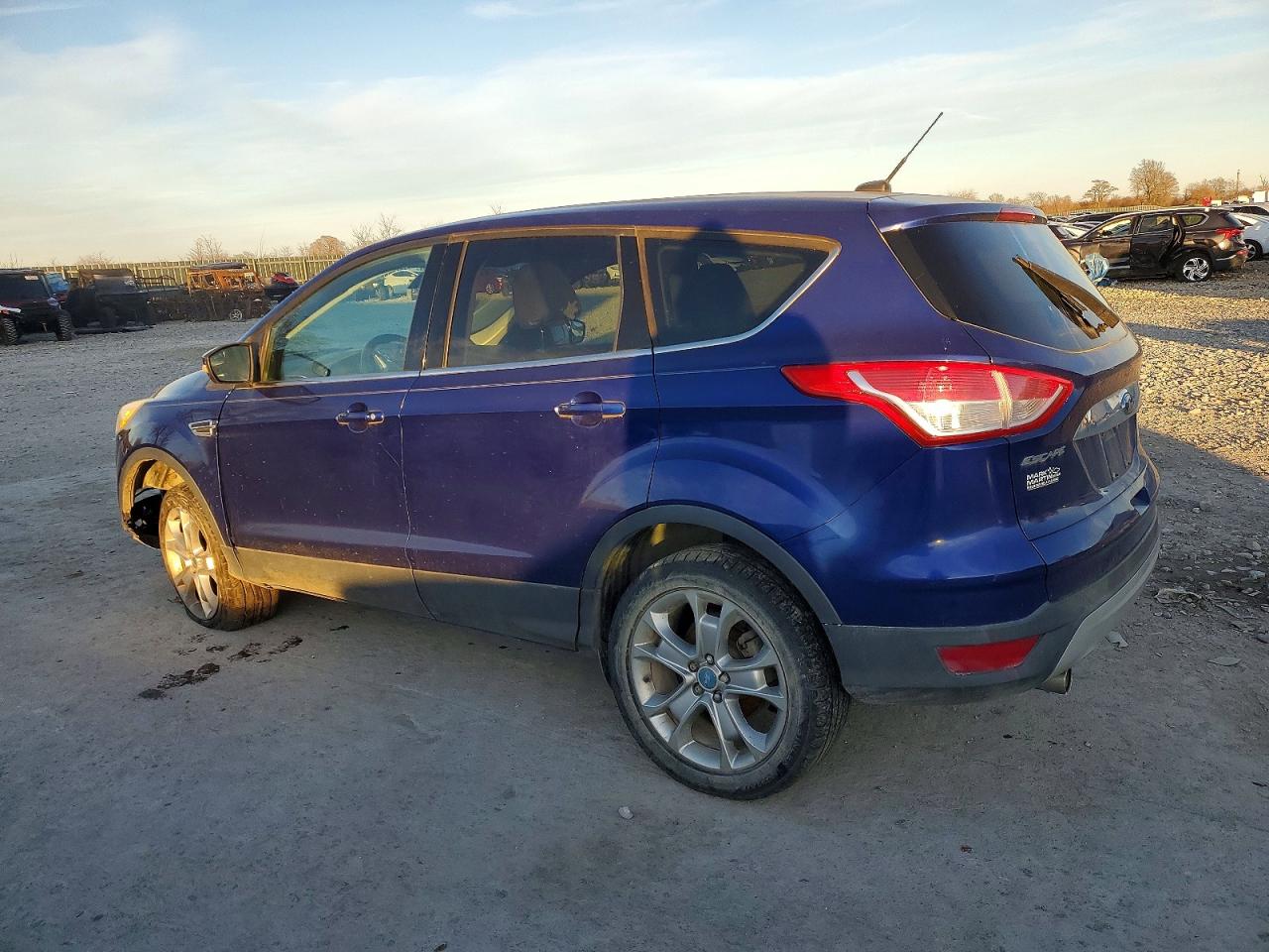 2013 Ford Escape Sel Blue vin: 1FMCU0H99DUC88261
