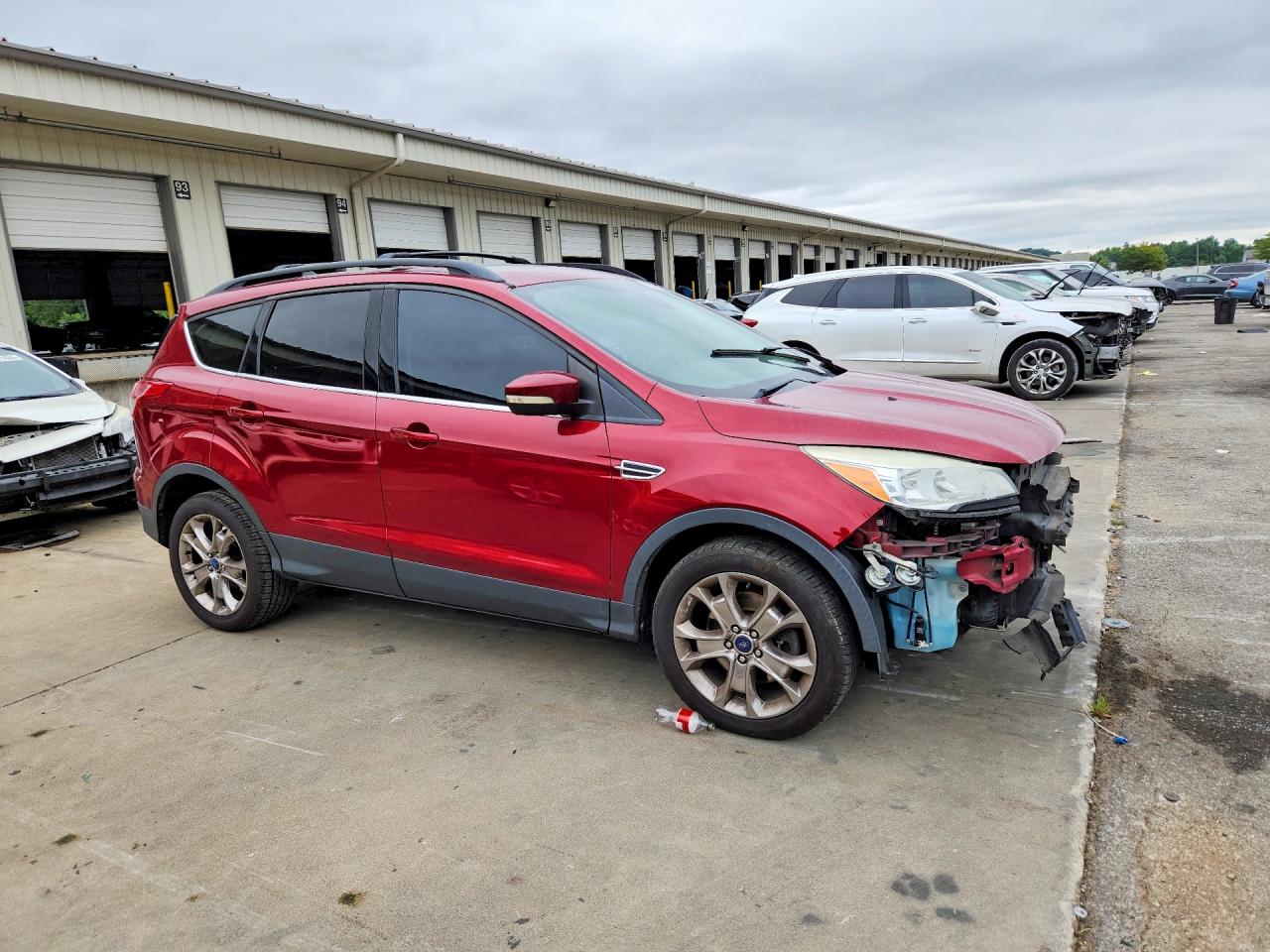 2013 Ford Escape Sel Бордовый vin: 1FMCU0H99DUD77019