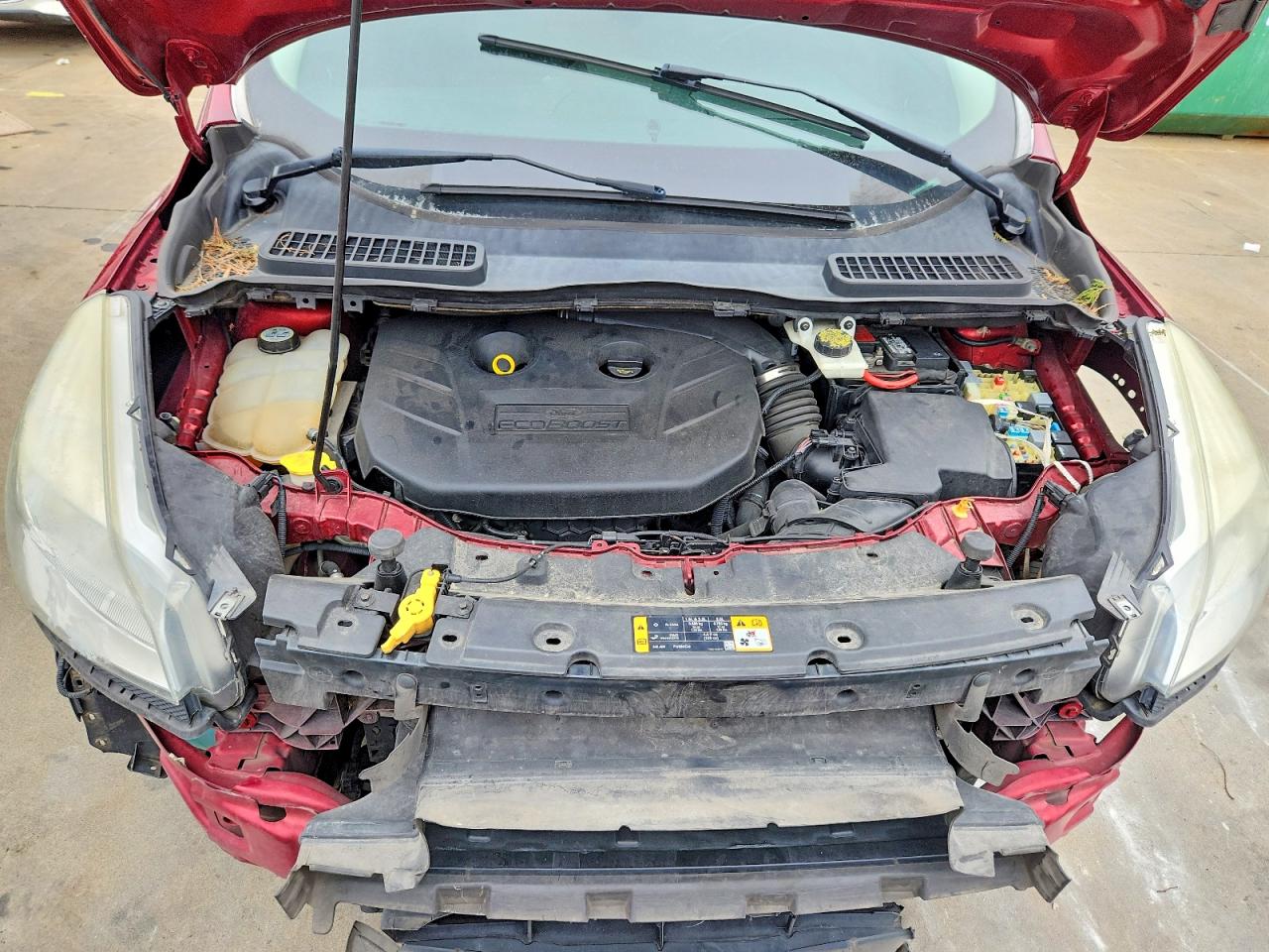 2013 Ford Escape Sel Бордовый vin: 1FMCU0H99DUD77019