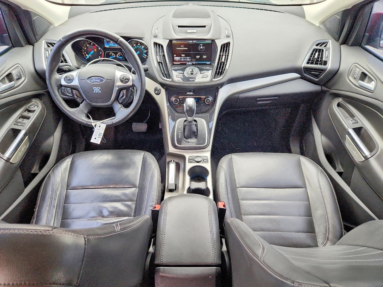 2013 Ford Escape Sel Бордовый vin: 1FMCU0H99DUD77019