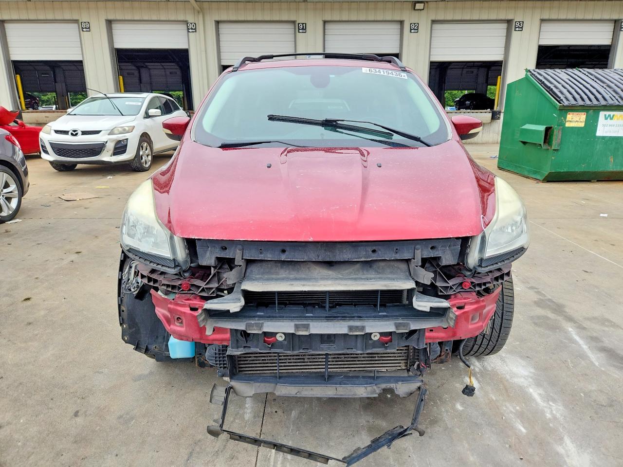 2013 Ford Escape Sel Бордовый vin: 1FMCU0H99DUD77019