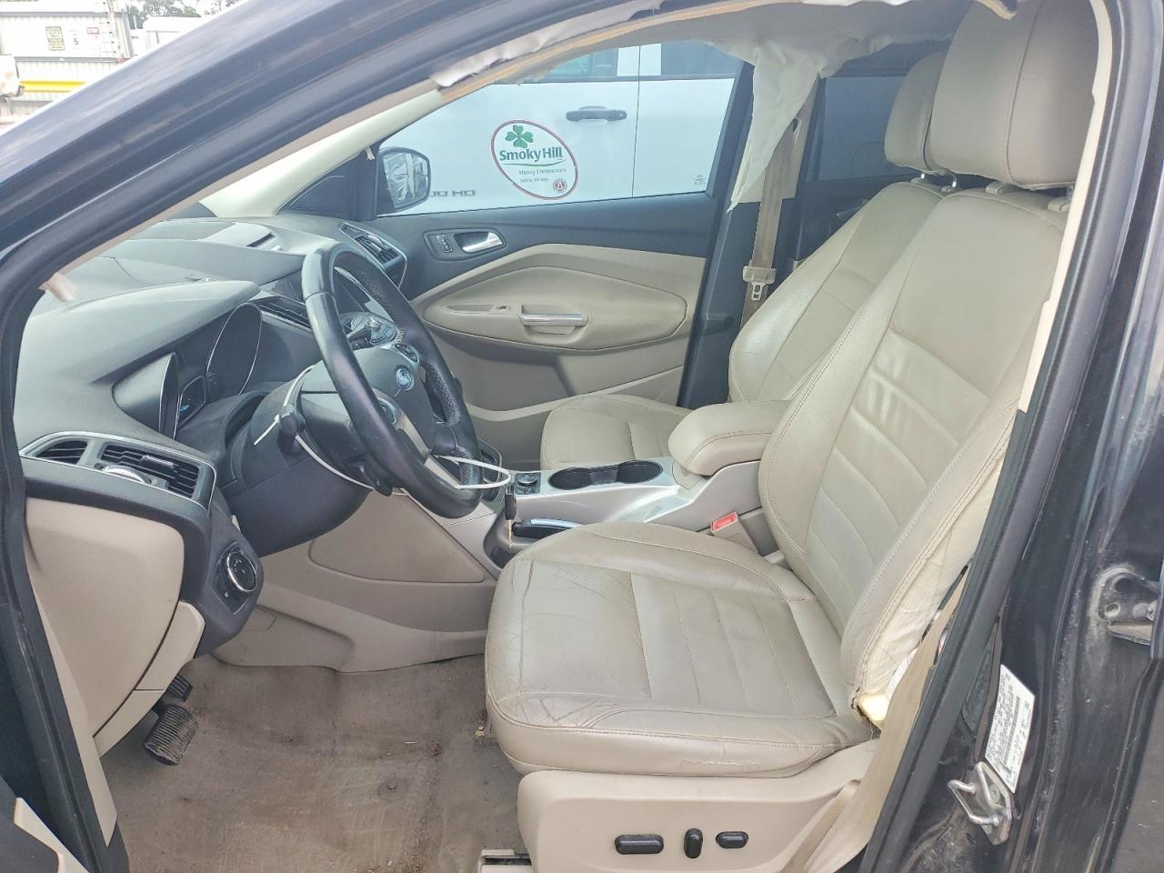 2013 Ford Escape Sel Black vin: 1FMCU0H9XDUC56399