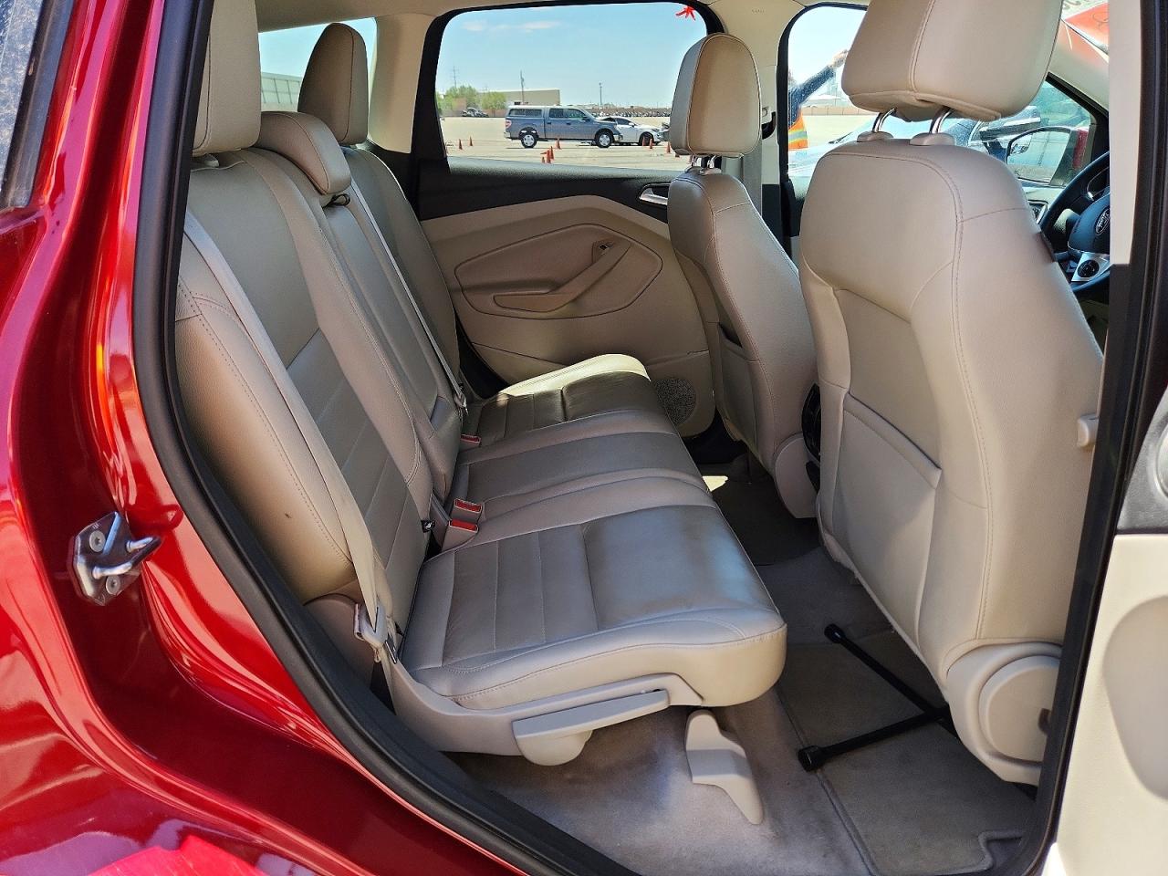 2013 Ford Escape Sel Red vin: 1FMCU0H9XDUC78435